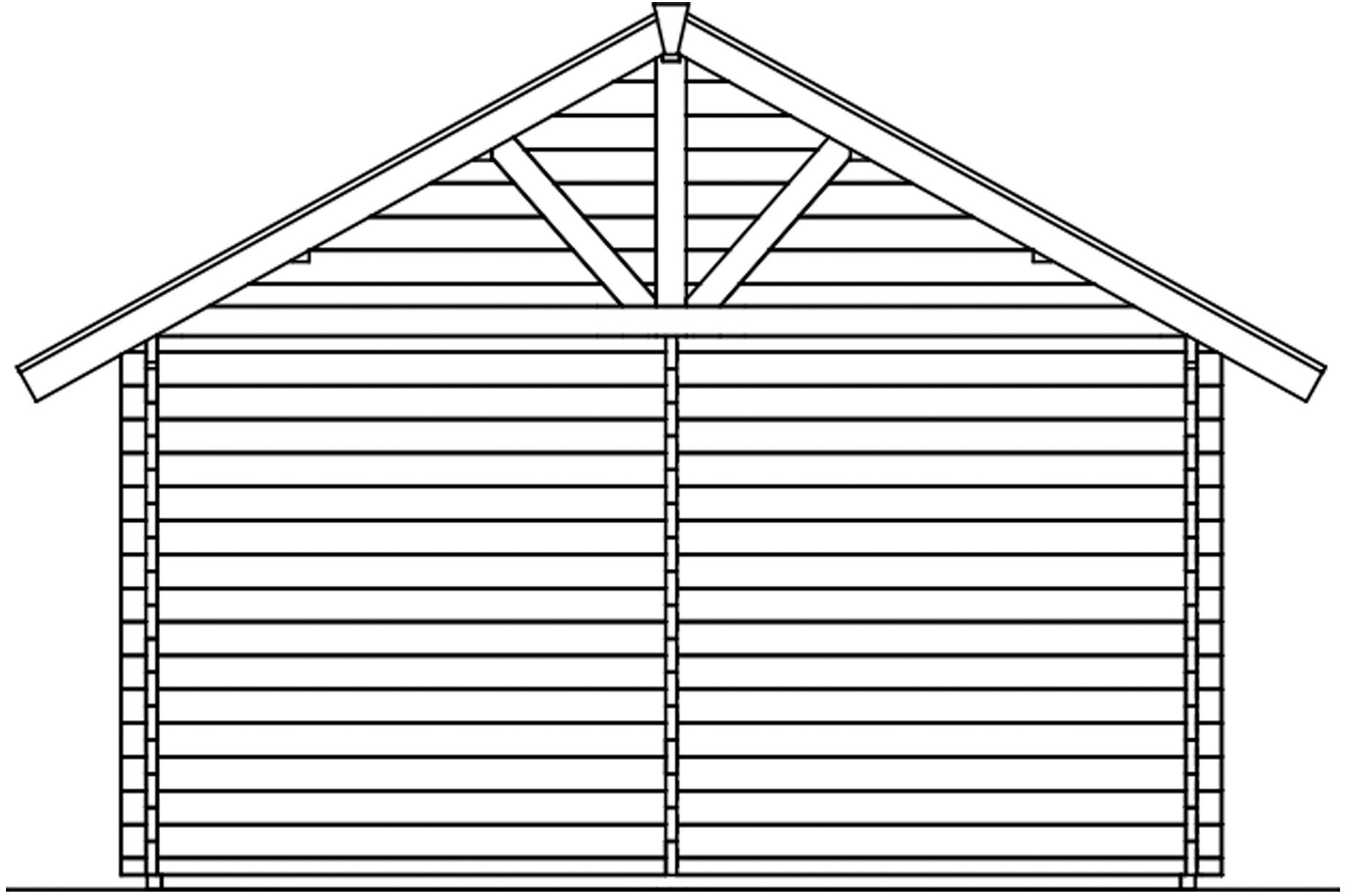 Skanholz Gartenhaus »Bern 2«