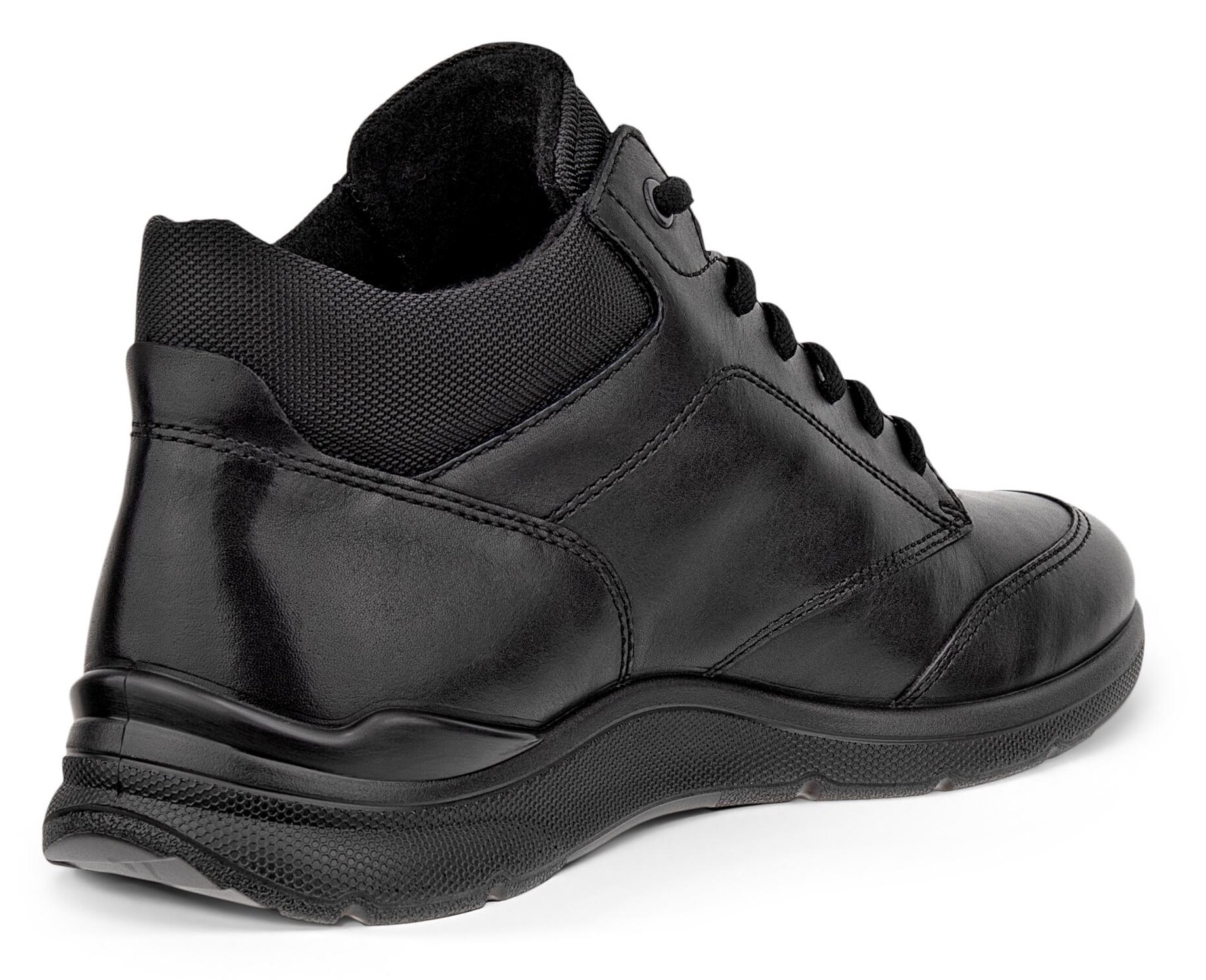 Ecco Sneaker »IRVING MID-CUT«, Winterboots, High Top Sneaker, Stiefelette mit gepolstertem Schaftrand