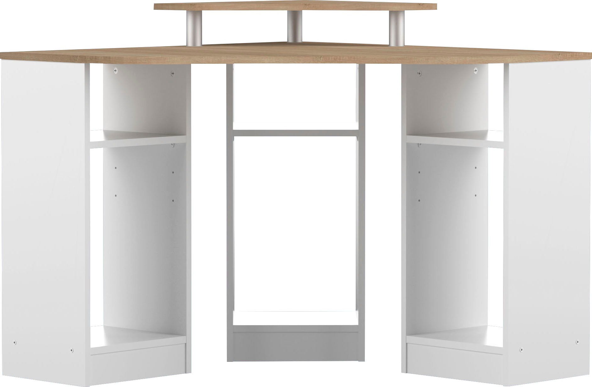 TemaHome Schreibtisch »Corner«, Melamingestell, Tischplatte in untersch. Fa günstig online kaufen