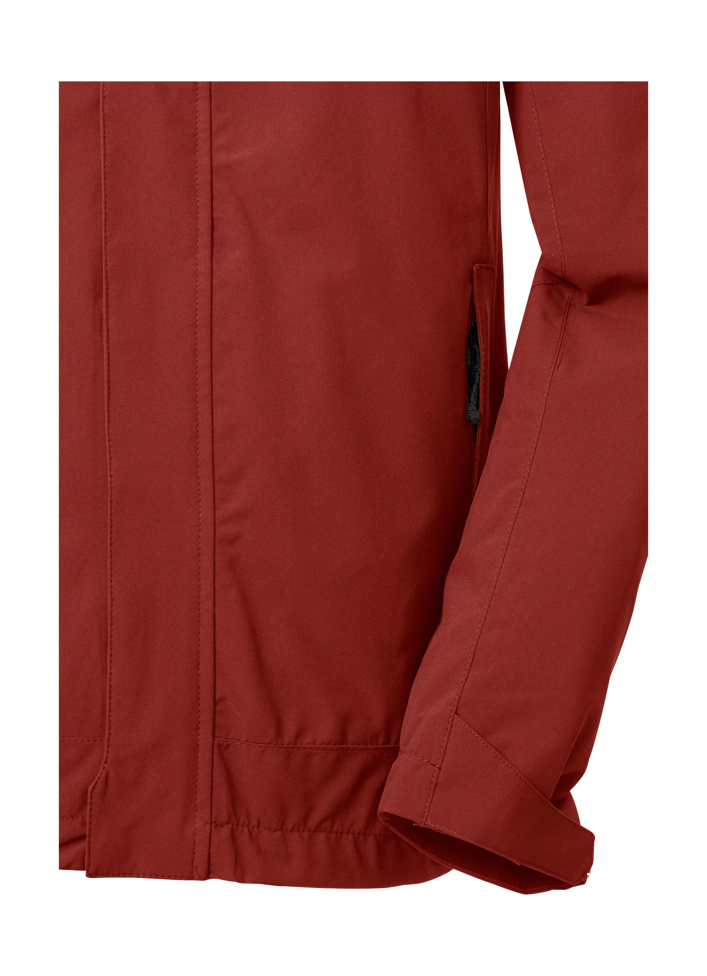 Killtec Outdoorjacke »KOS 87 MN JCKT_XENIOS« 100% wasser- und winddicht, abzippbare Kapuze, verstellbare Bündchen