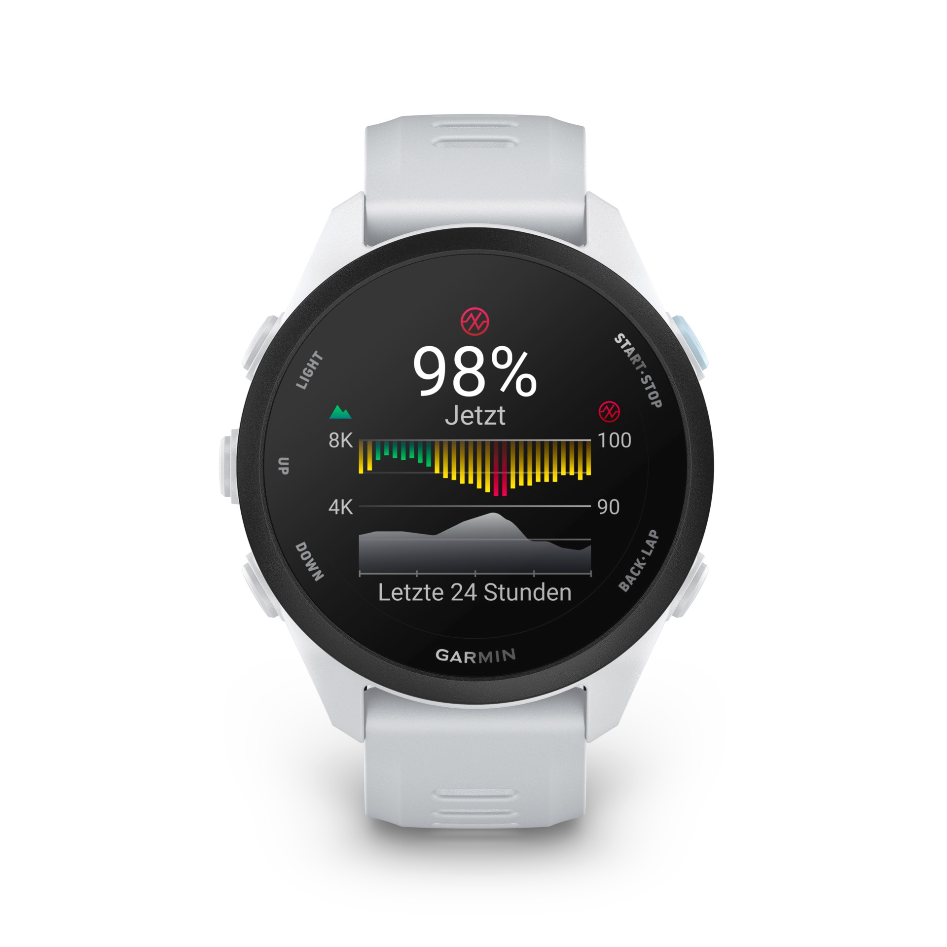 Garmin Smartwatch »Forerunner 70 mit Silikonarmband 20 mm«(/ 1,2 ″)