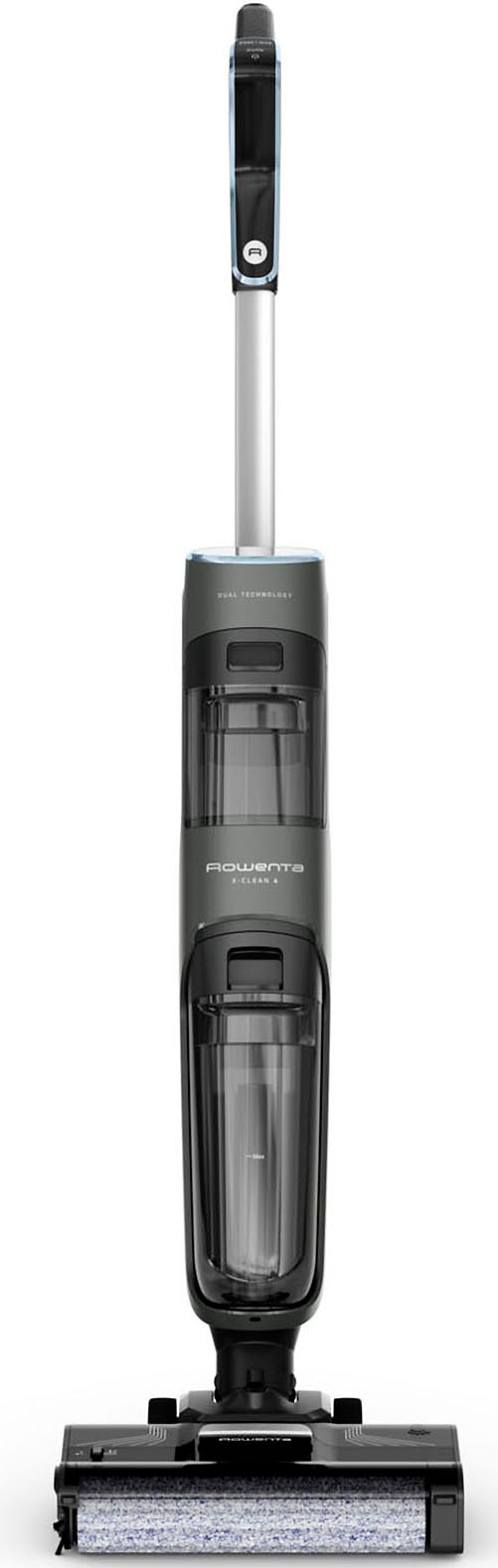 Rowenta Nass-Trocken-Akkusauger »X-Clean 4, kabellos, 2-in-1 Staubsauger für alle Hartböden«, kabellos, Selbstreinigungsfunktion, Schmutzerkennung, GZ5037