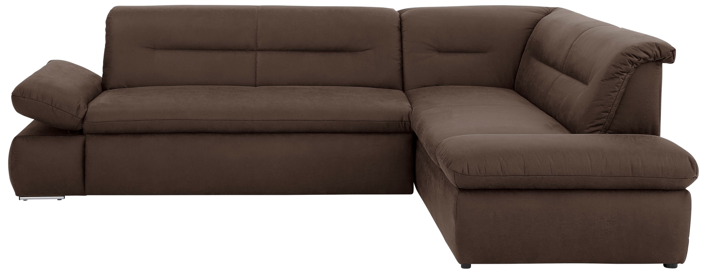 INOSIGN Ecksofa »Avesa L-Form«, Wahlweise mit Arm- und Bettfunktion, B/T/H: 275/211/80 cm
