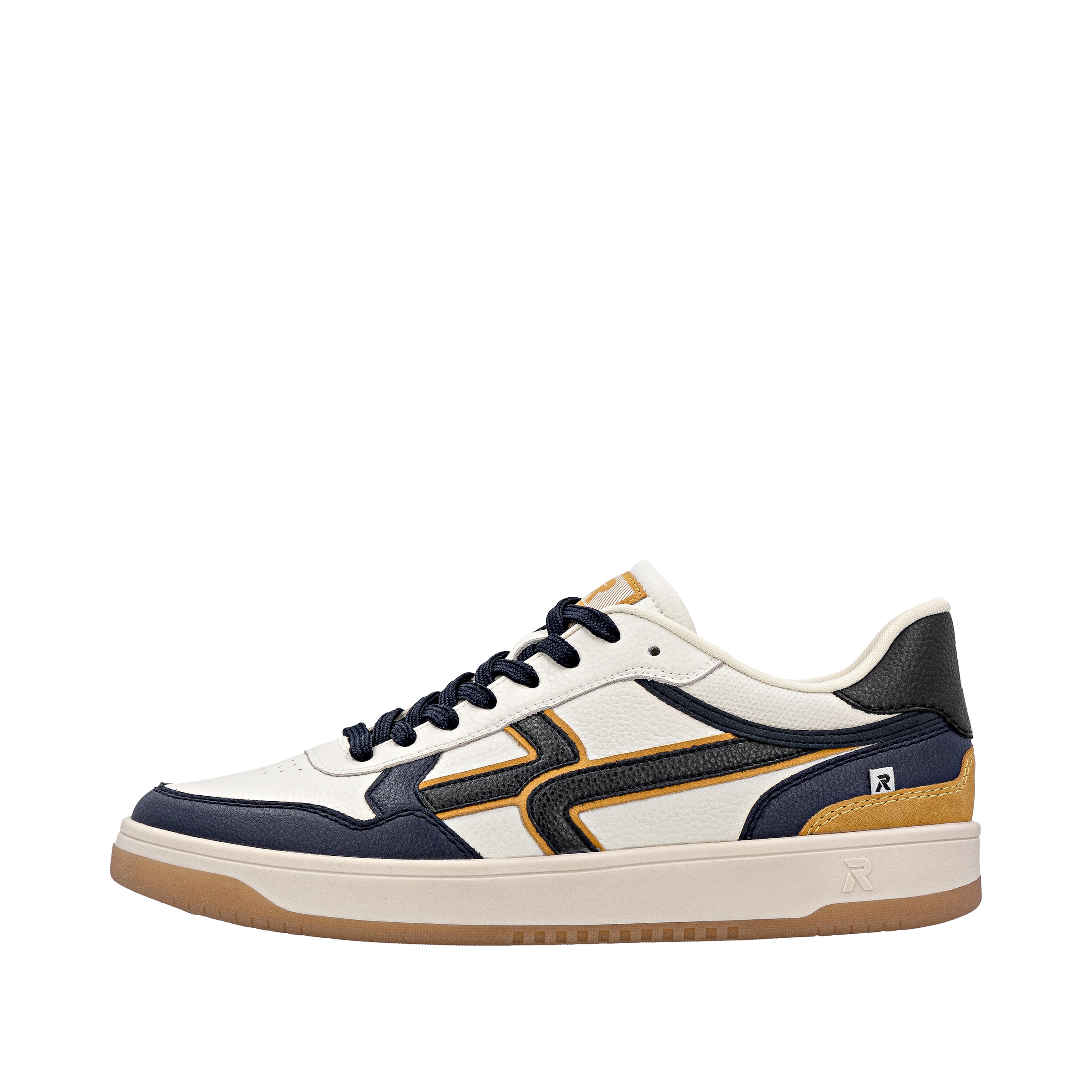 RIEKER Sport Sneaker »Swing2GO«, Halbschuh, Schnürschuh, Retro-Sneaker mit Schaftrandpolsterung