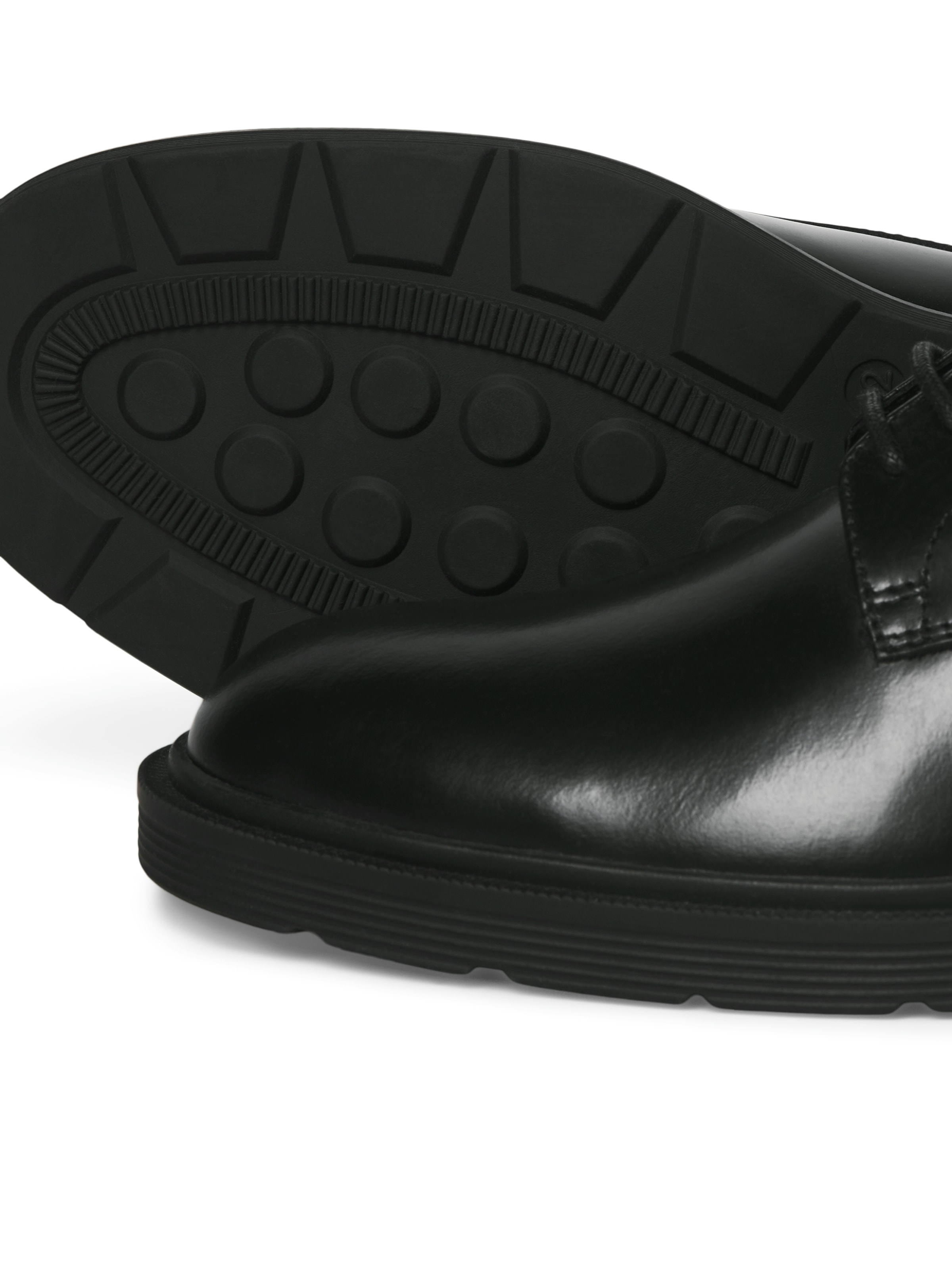 Jack & Jones Schnürschuh »JFWDAX«  Halbschuh, Business-Schnürschuh, Festtagsschuh in Blockabsatz