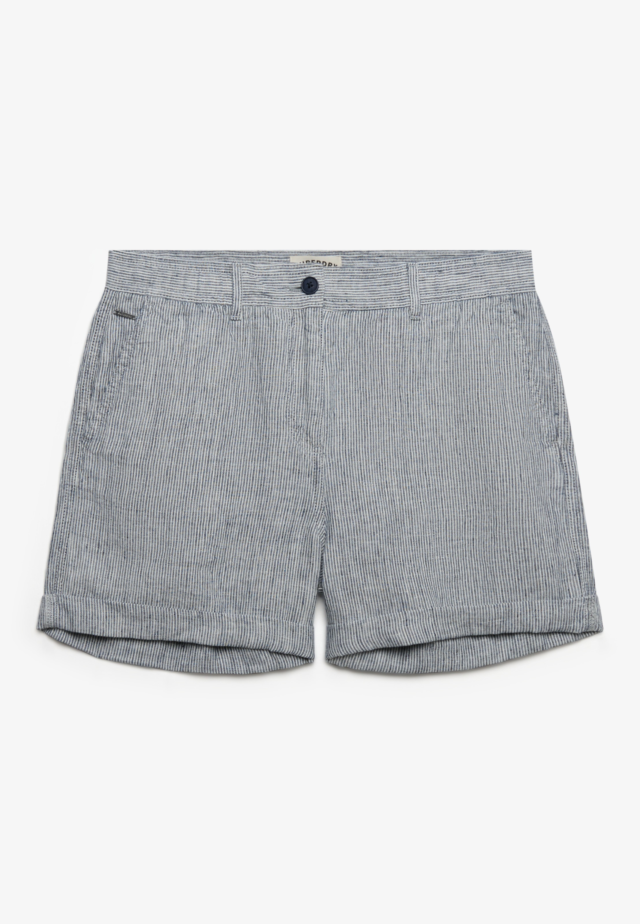 Superdry Shorts »MID RISE LINEN SHORT«  aus 100% Leinen