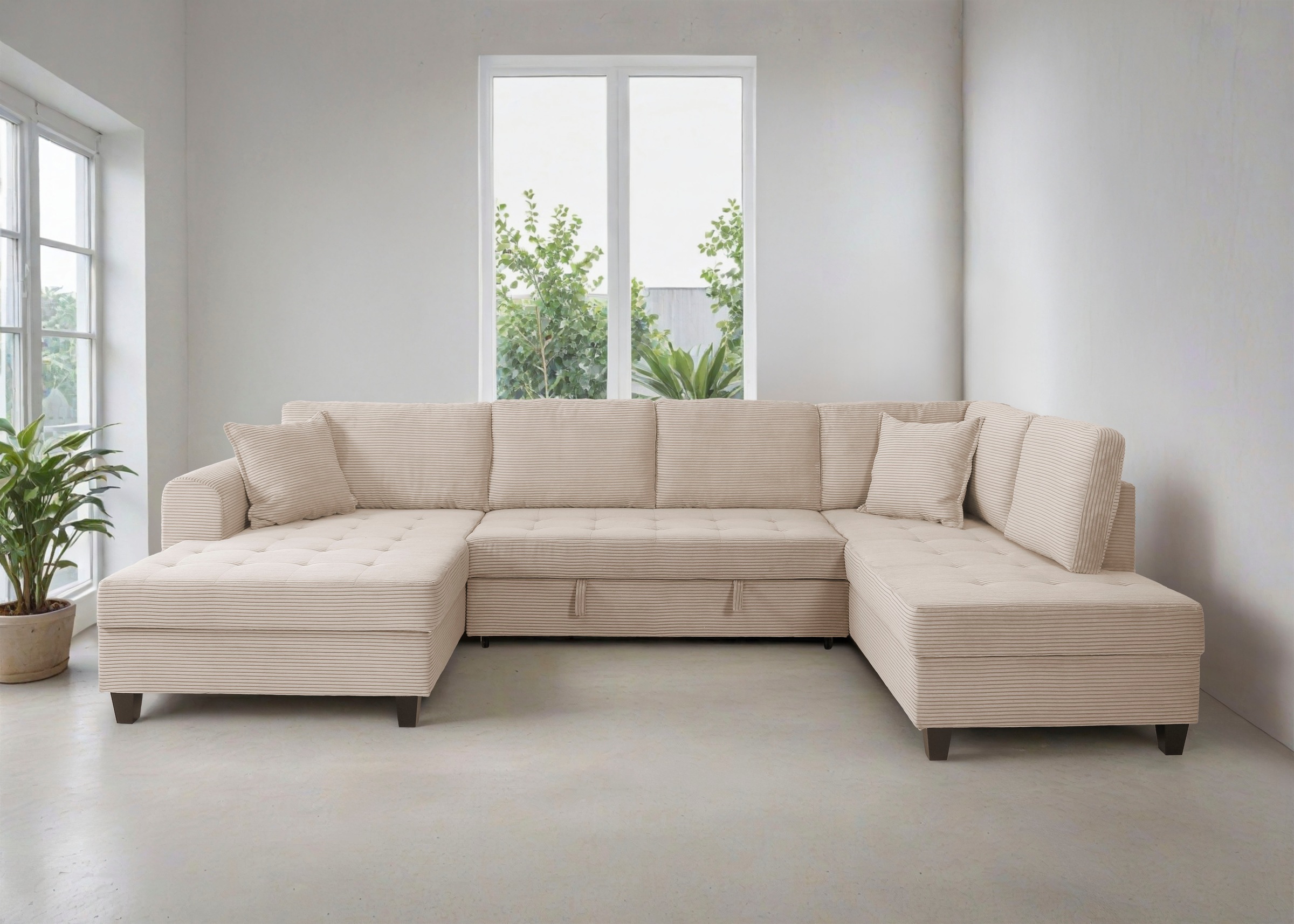 Trends by HG Wohnlandschaft »Moritz, U-Form« günstig online kaufen