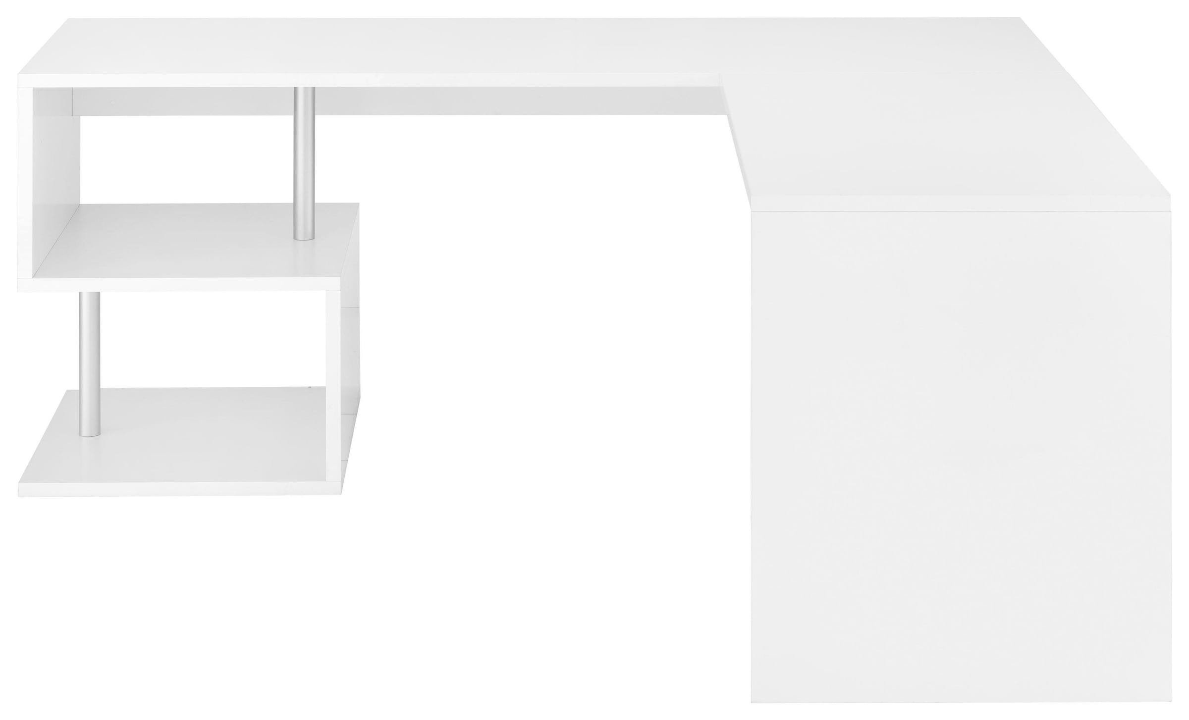INOSIGN Eckschreibtisch »Esse, Schreibtisch im modernen Design«, mit oder ohne Monitoraufsatz Breite 180/160 cm, "Made in Italy"