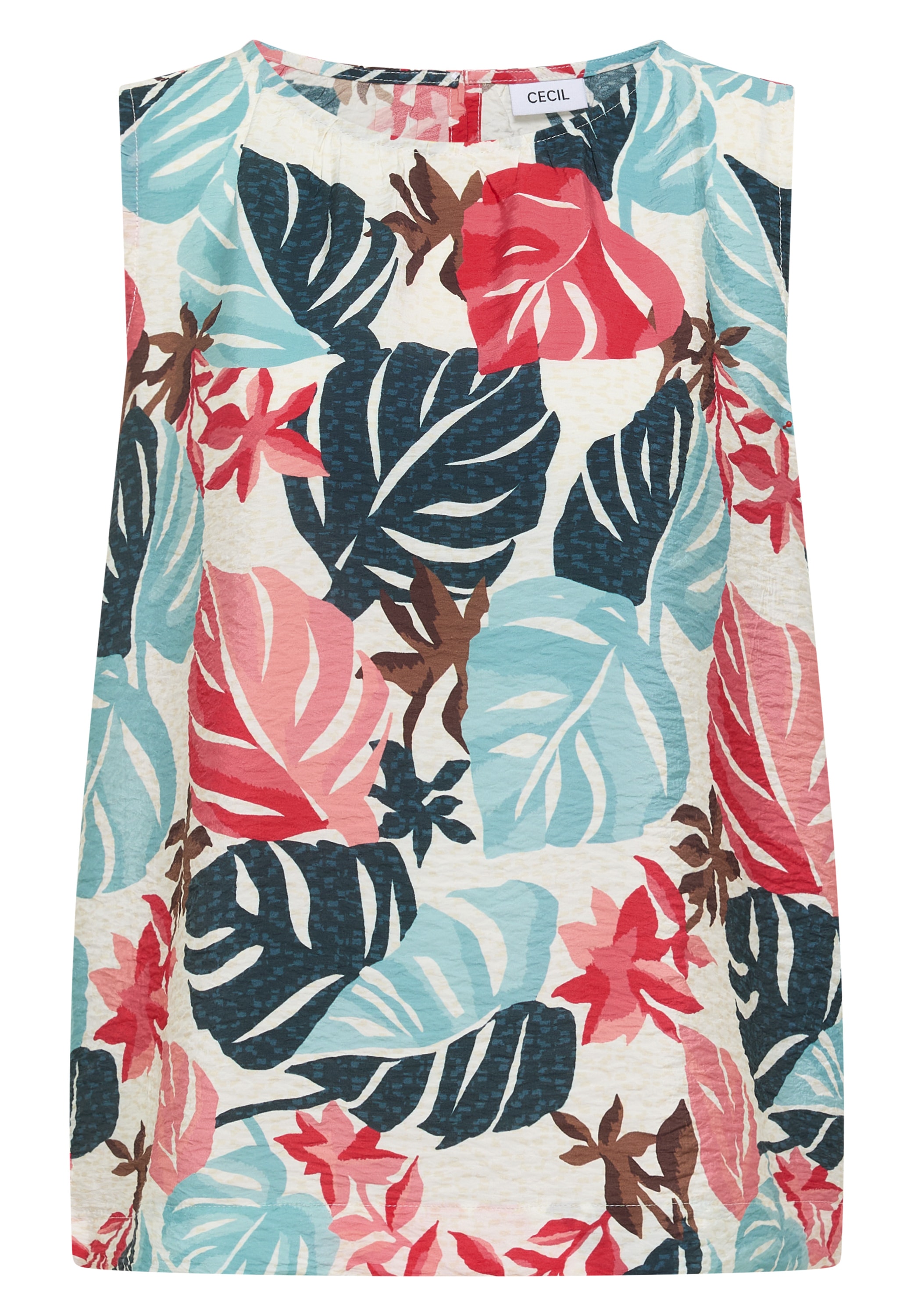 Cecil Blusentop allover-Print, Sommertop, Viskosemix