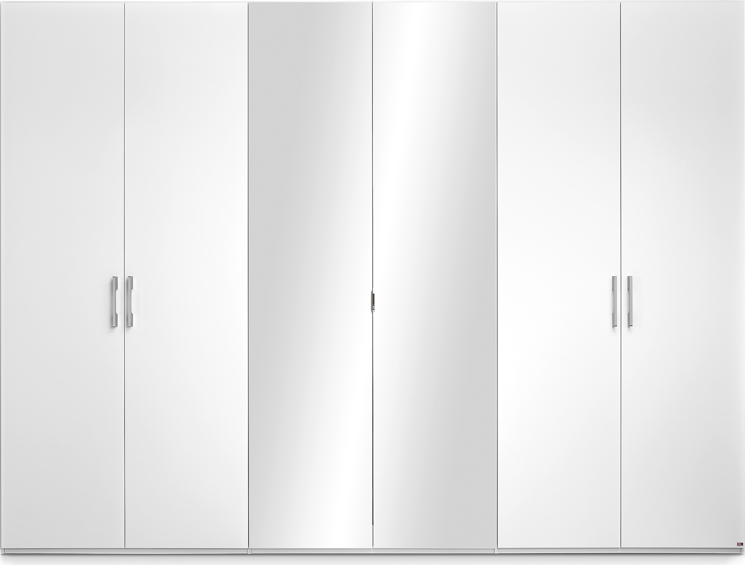 set one by Musterring Drehtürenschrank »Henderson«, mit Spiegel, in 2 Breiten, inkl. Fachböden und Kleiderstangen