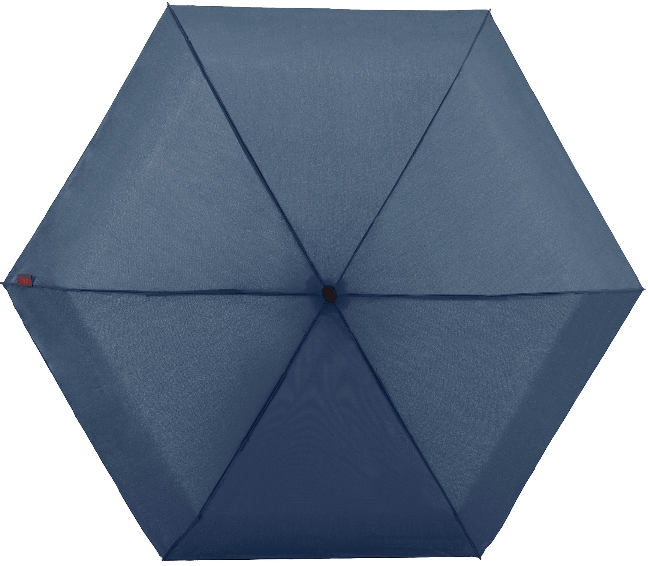 EuroSCHIRM® Taschenregenschirm »Dainty marineblau« extra flach und kurz