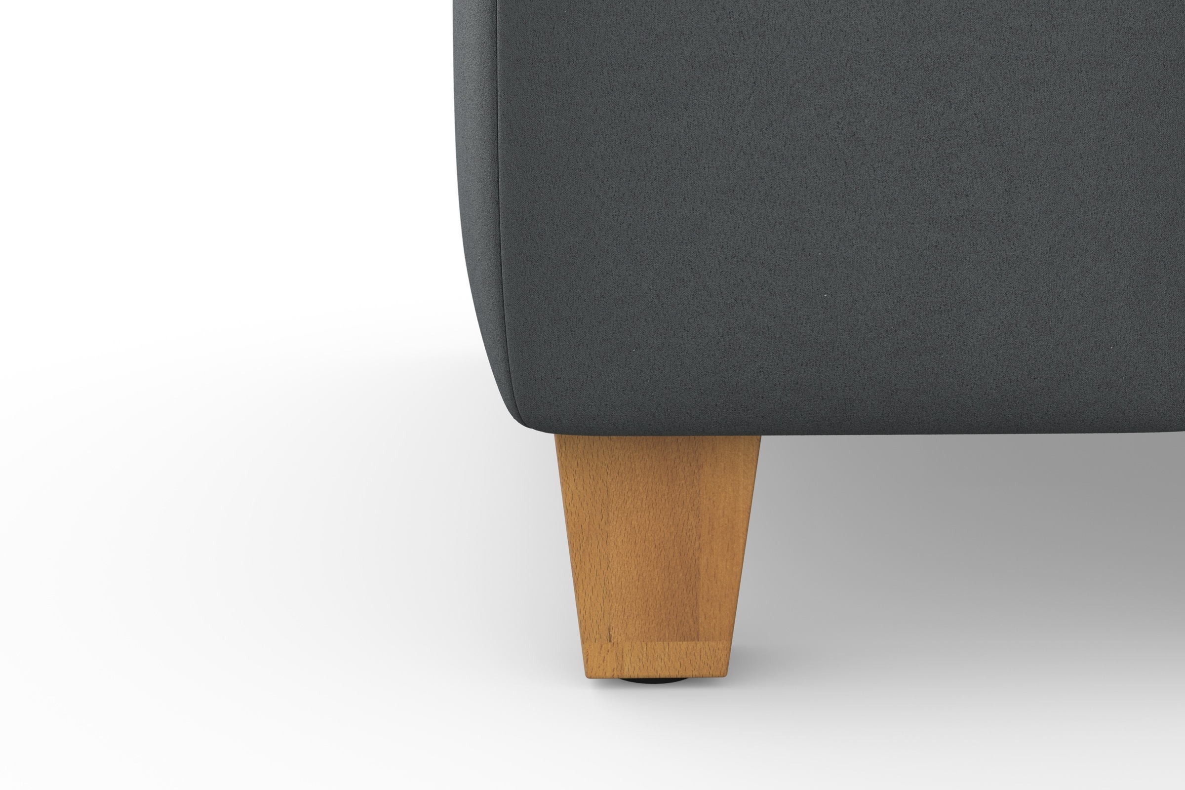 sit&more Ecksofa »Westham L-Form«, mit Recamiere, mit oder ohne Bettfunktion, Bettkasten, Füße Eiche