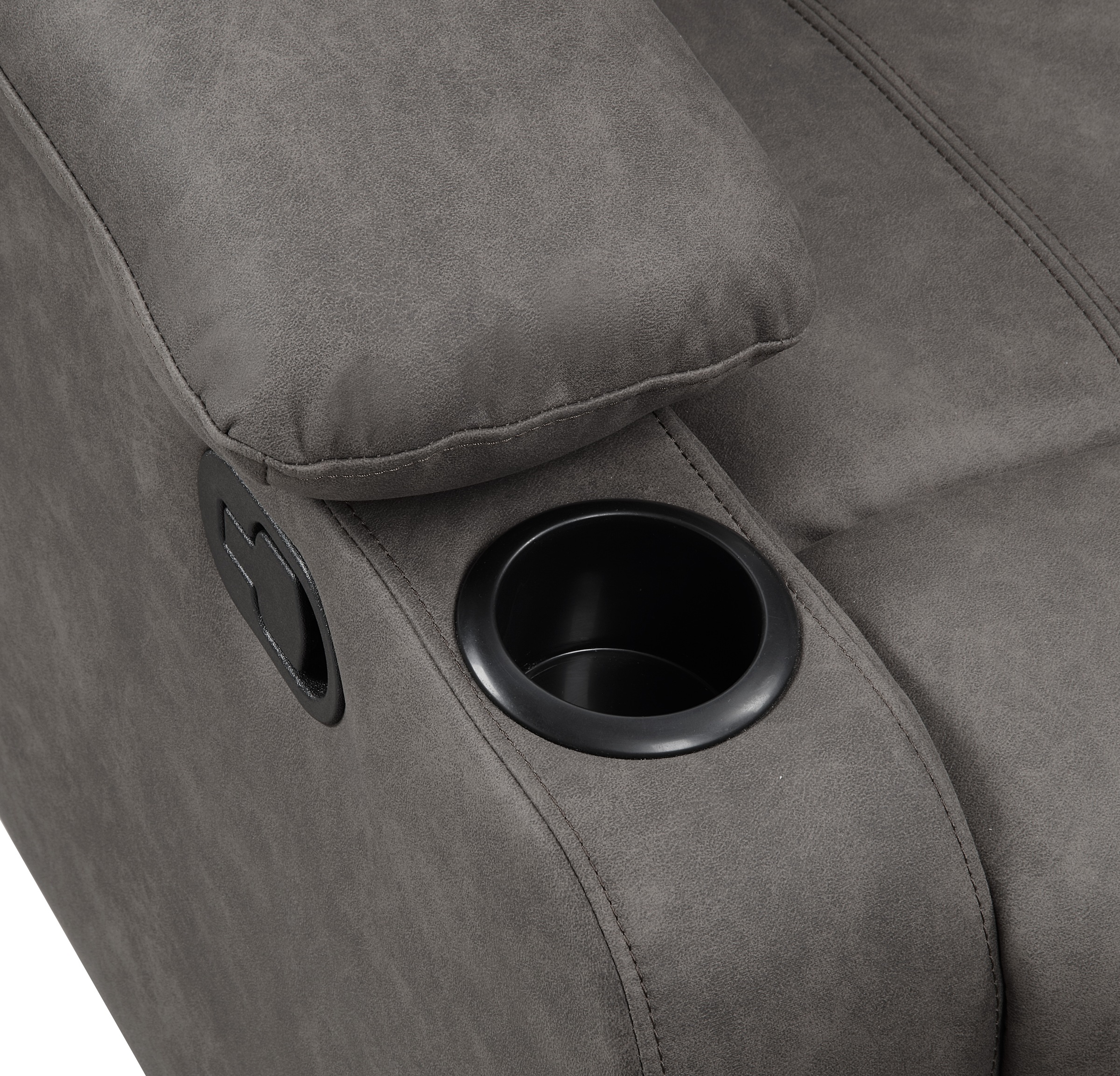 ATLANTIC home collection Relaxsessel, mit Relaxfunktion, Federkern und Getränkehalter