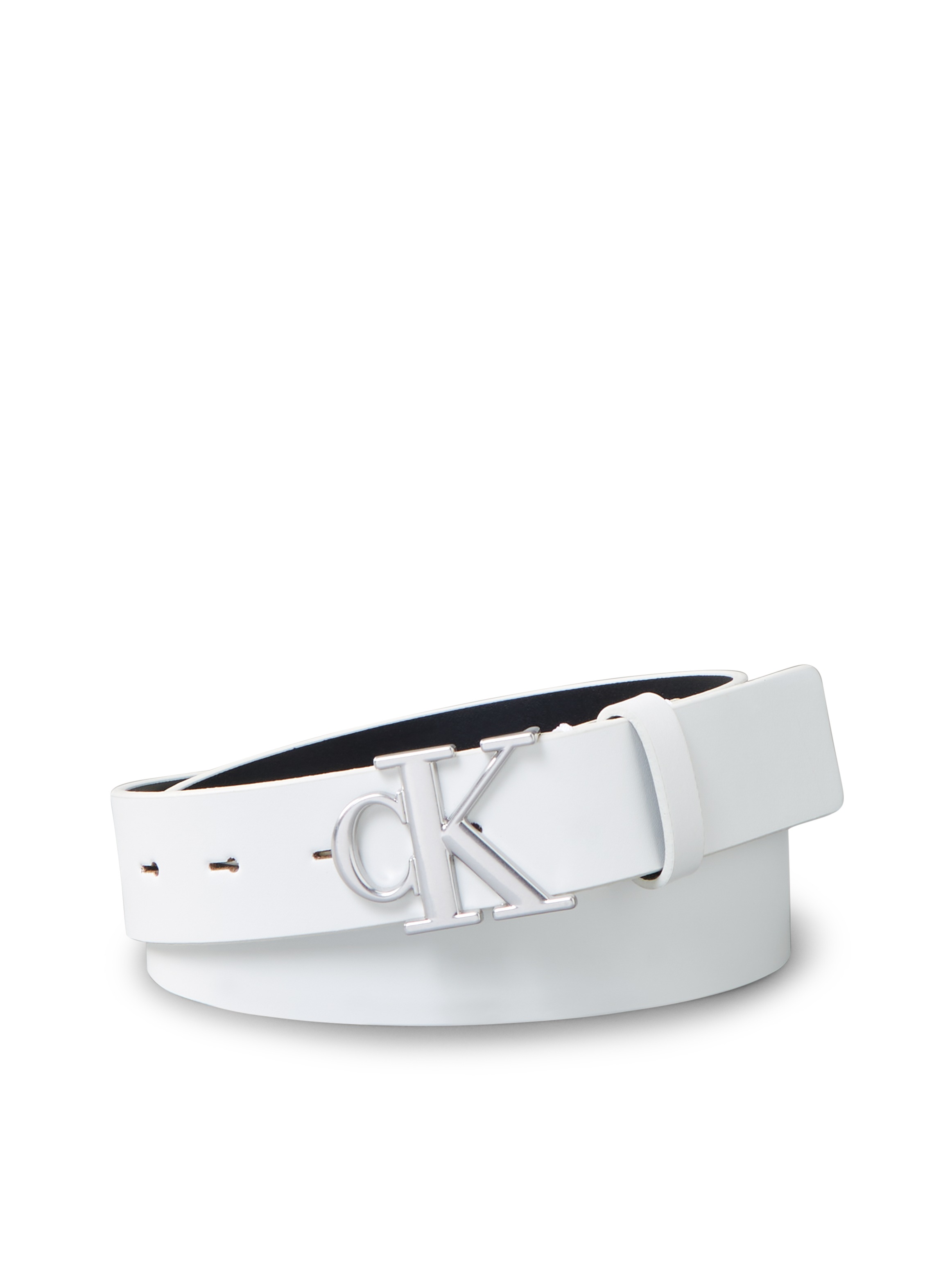 Calvin Klein Jeans Ledergürtel »Monogram Plaque Buckle 30MM«