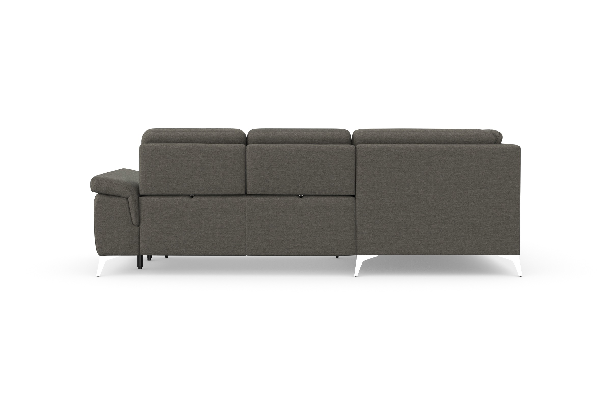sit&more Ecksofa »Padua L-Form«, inklusive Sitztiefenverstellung, Armteilfunktion und Federkern