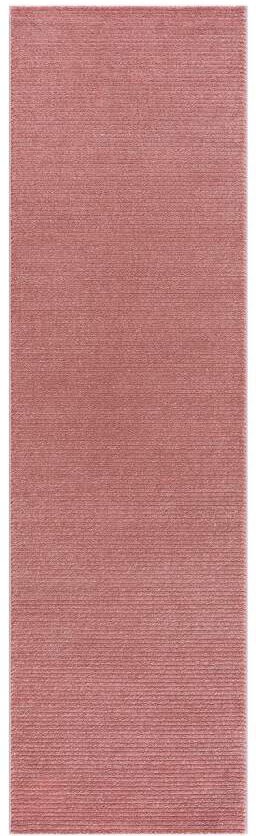 Carpet City Teppich »Friseé-Teppich FANCY900«, rechteckig, 12 mm Höhe, Läufer, Kurzflor, Einfarbig, 3D-Optik, Streifen Look, Wohnzimmer