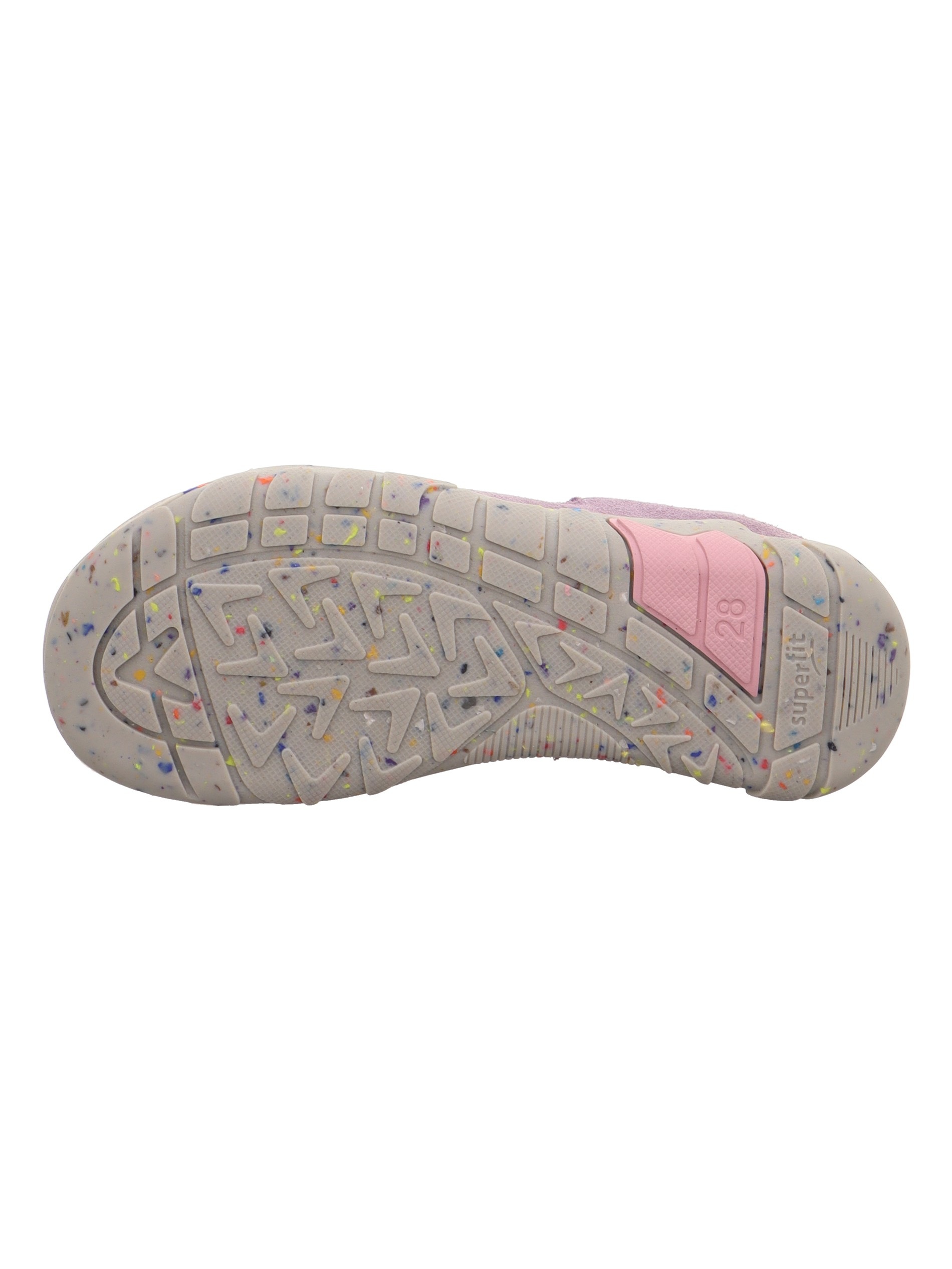 Superfit Slip-On Sneaker »TRACE WMS: mittel«  Sandale, mit Schnellverschluss, Größenschablone zum Download