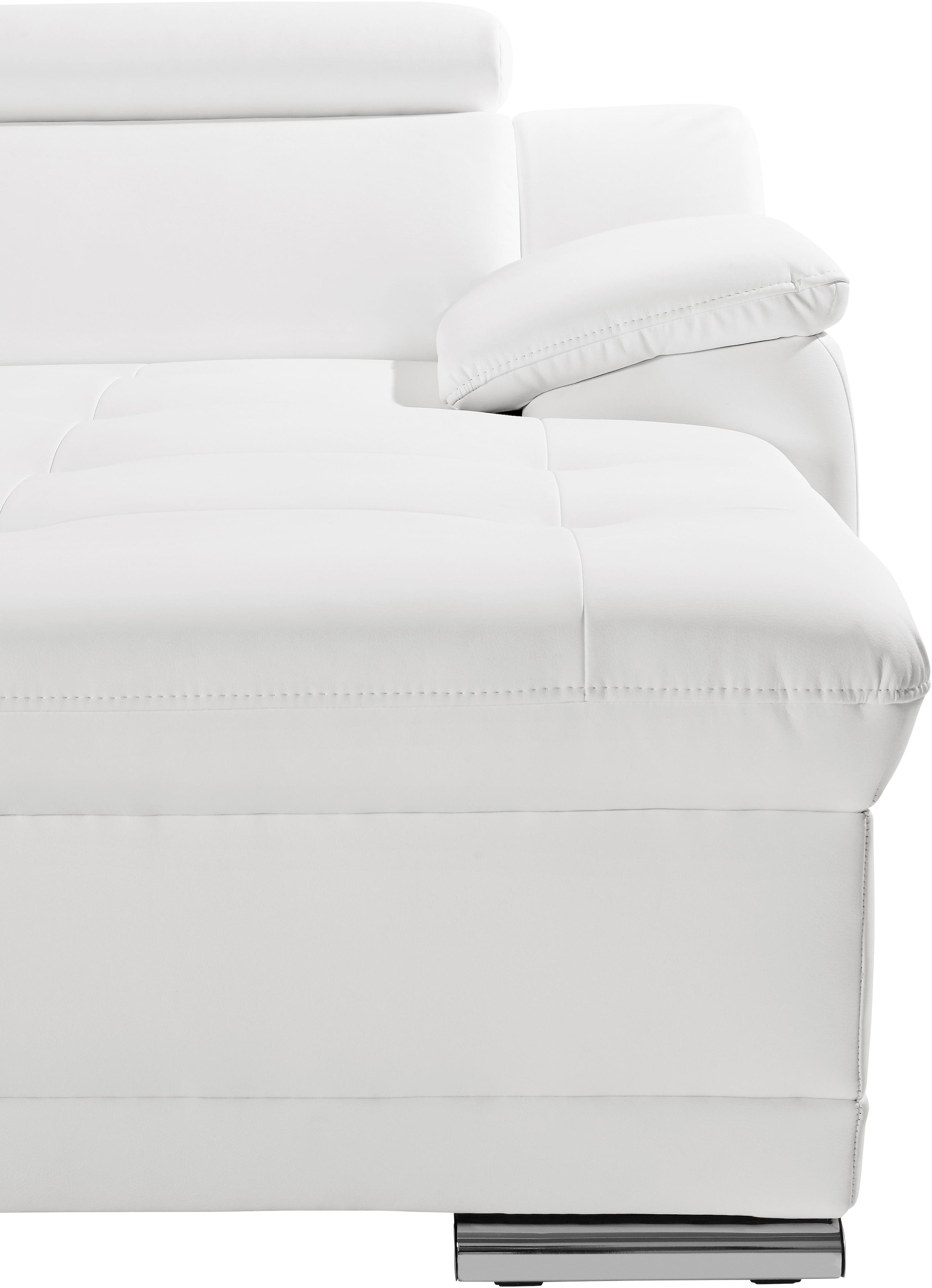 sit&more Wohnlandschaft »Top Andiamo U-Form«, mit Kopfteilverstellung, wahlweise mit Bettfunktion