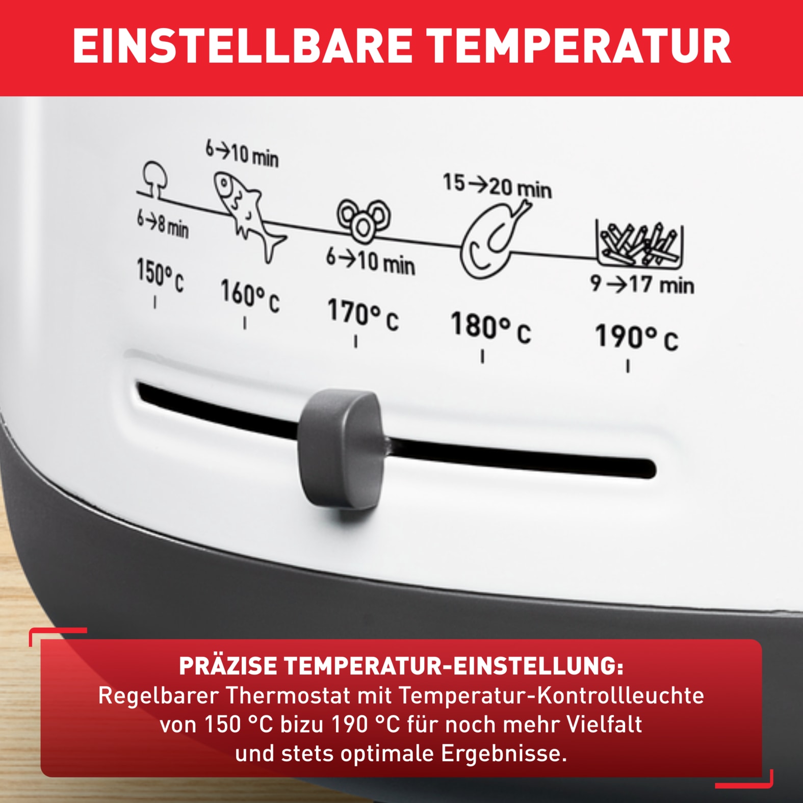 Tefal Fritteuse »One Filtra« 1900 W 1,2 Kg, Auffangsieb für Frittierreste, spülmaschinenfest, FF1631