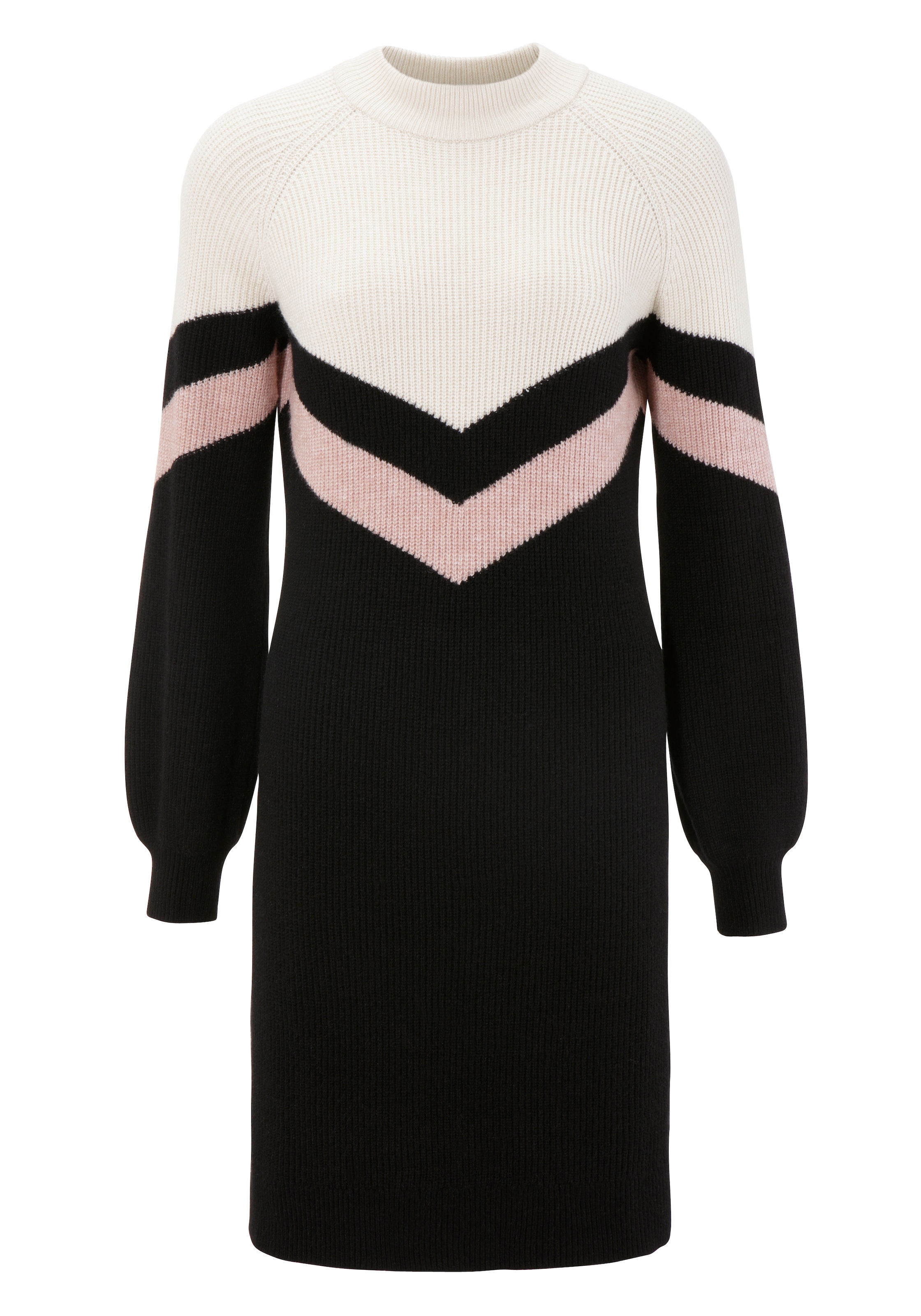 Laura Scott Strickkleid, figurbetonter Schnitt, aus elastischem Strickstoff