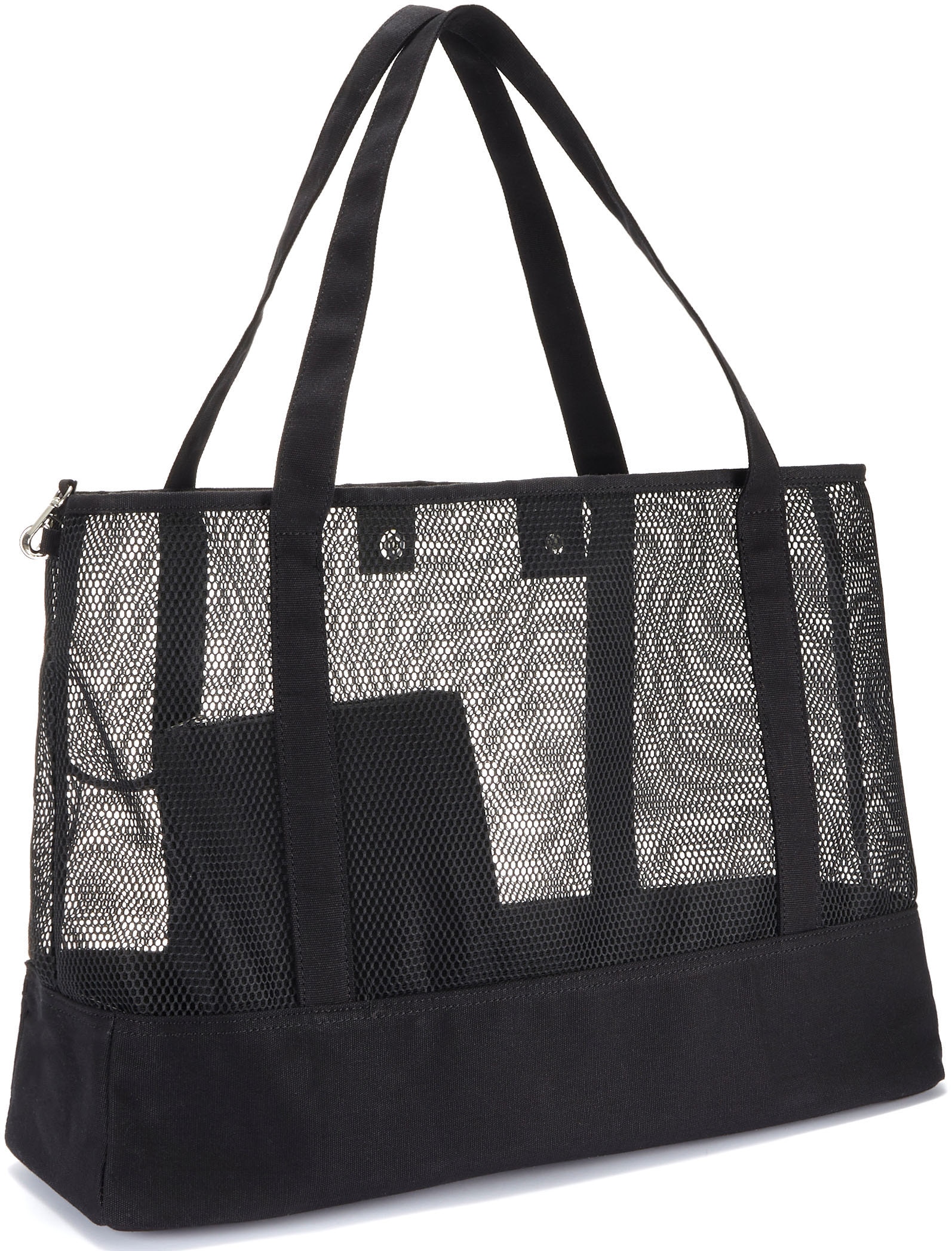 Vivance Shopper »Strandtasche«, Schultertasche,Tragetasche, Sommertasche,Netzoptik, Korbtasche VEGAN
