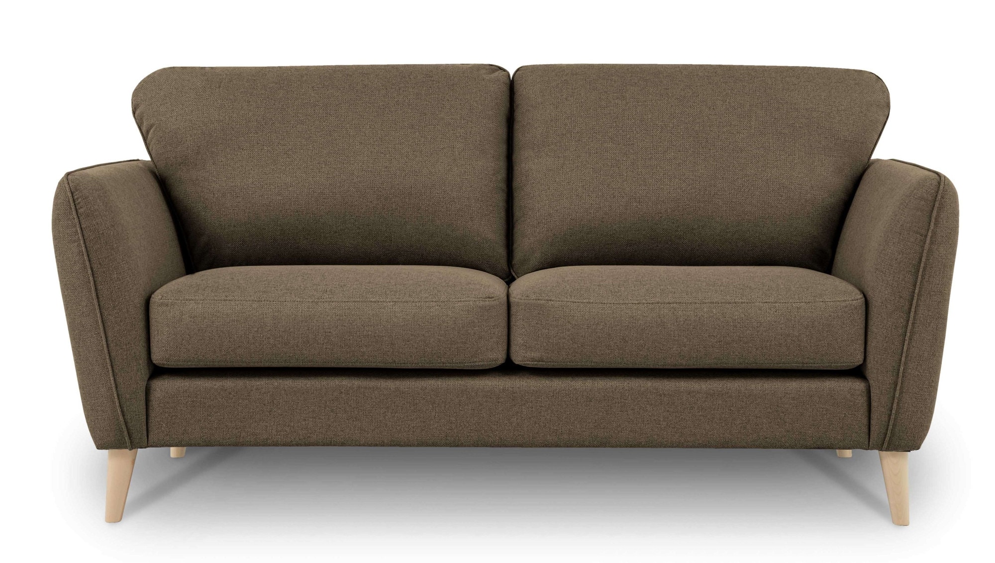 Home affaire 2-Sitzer »MARSEILLE Sofa 170 cm«, mit Massivholzbeinen aus Eiche, verschiedene Bezüge und Farbvarianten