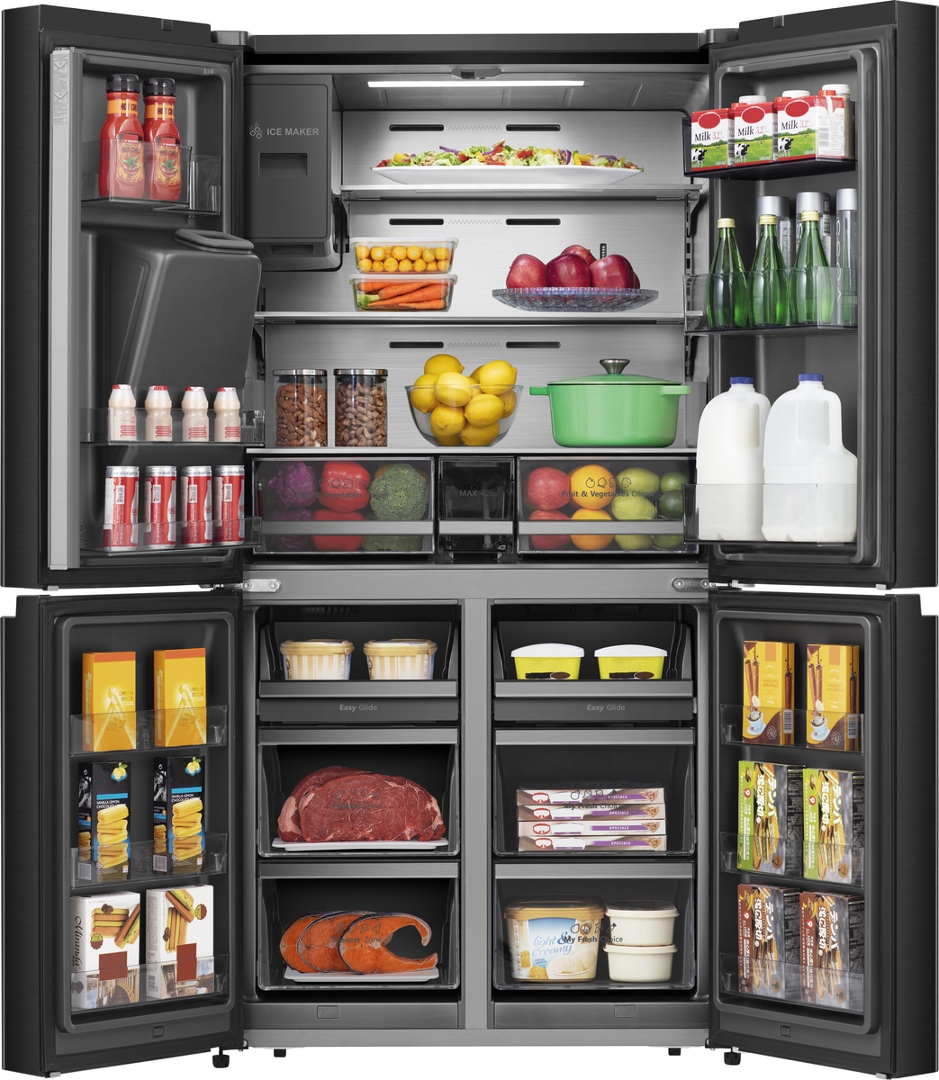 Hisense Multi Door »RQ760N4SBFE«, Wasser-/Eisspender