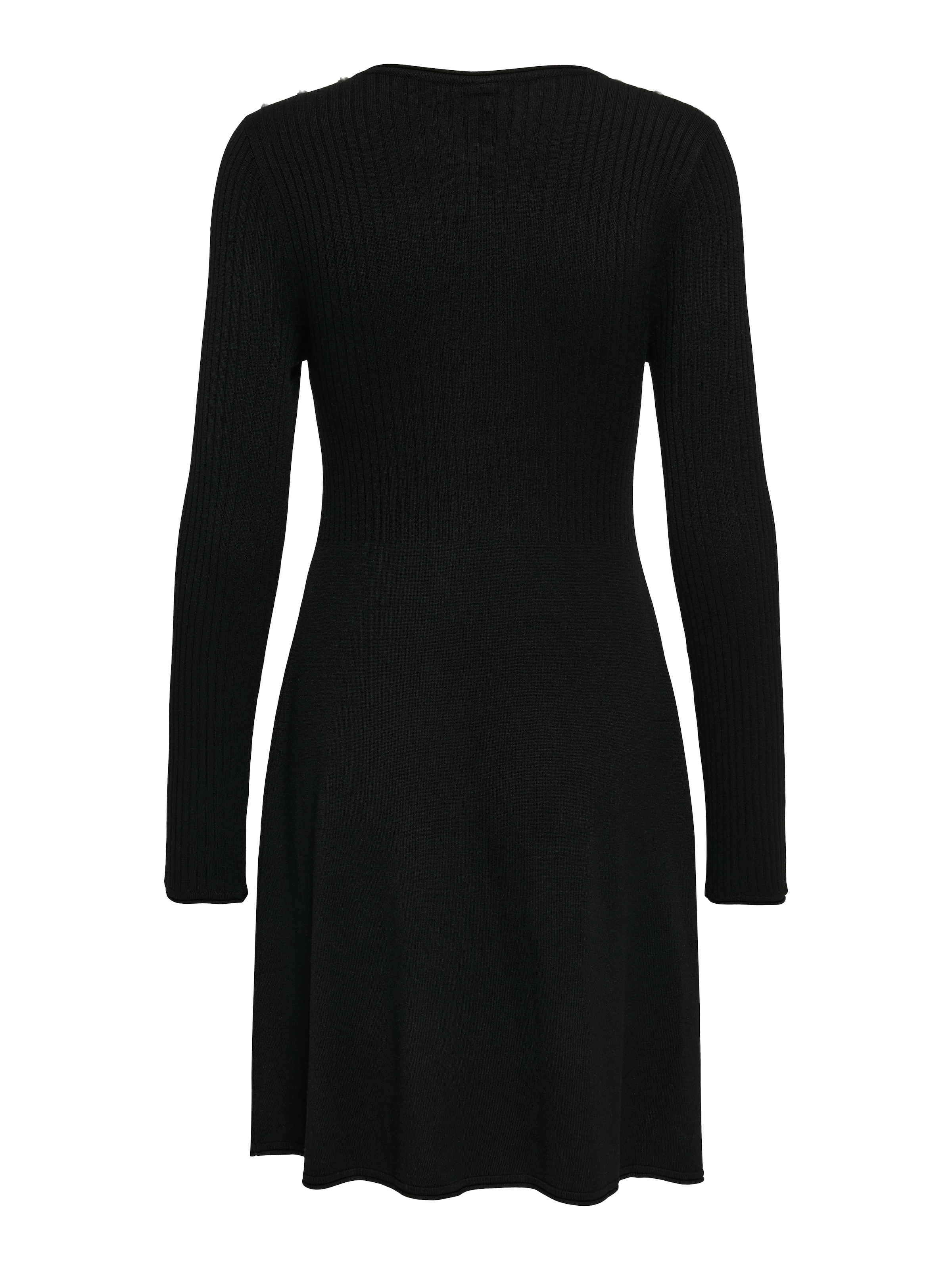 ONLY Midikleid »ONLMILA SL BUTTON O-NECK DRESS EX KNT«