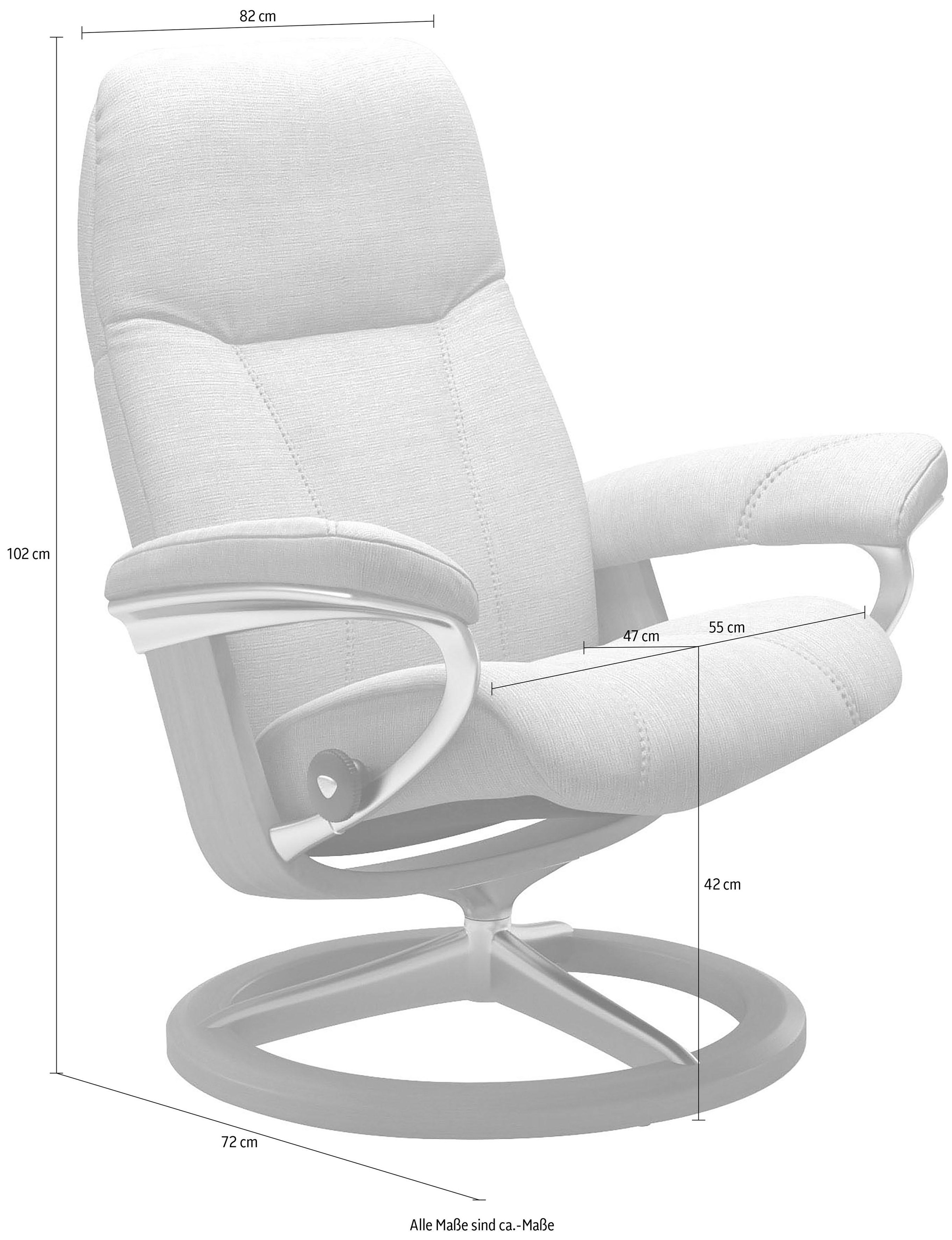 Stressless® Relaxsessel »Consul«, mit Signature Base, Größe M, Gestell Schwarz