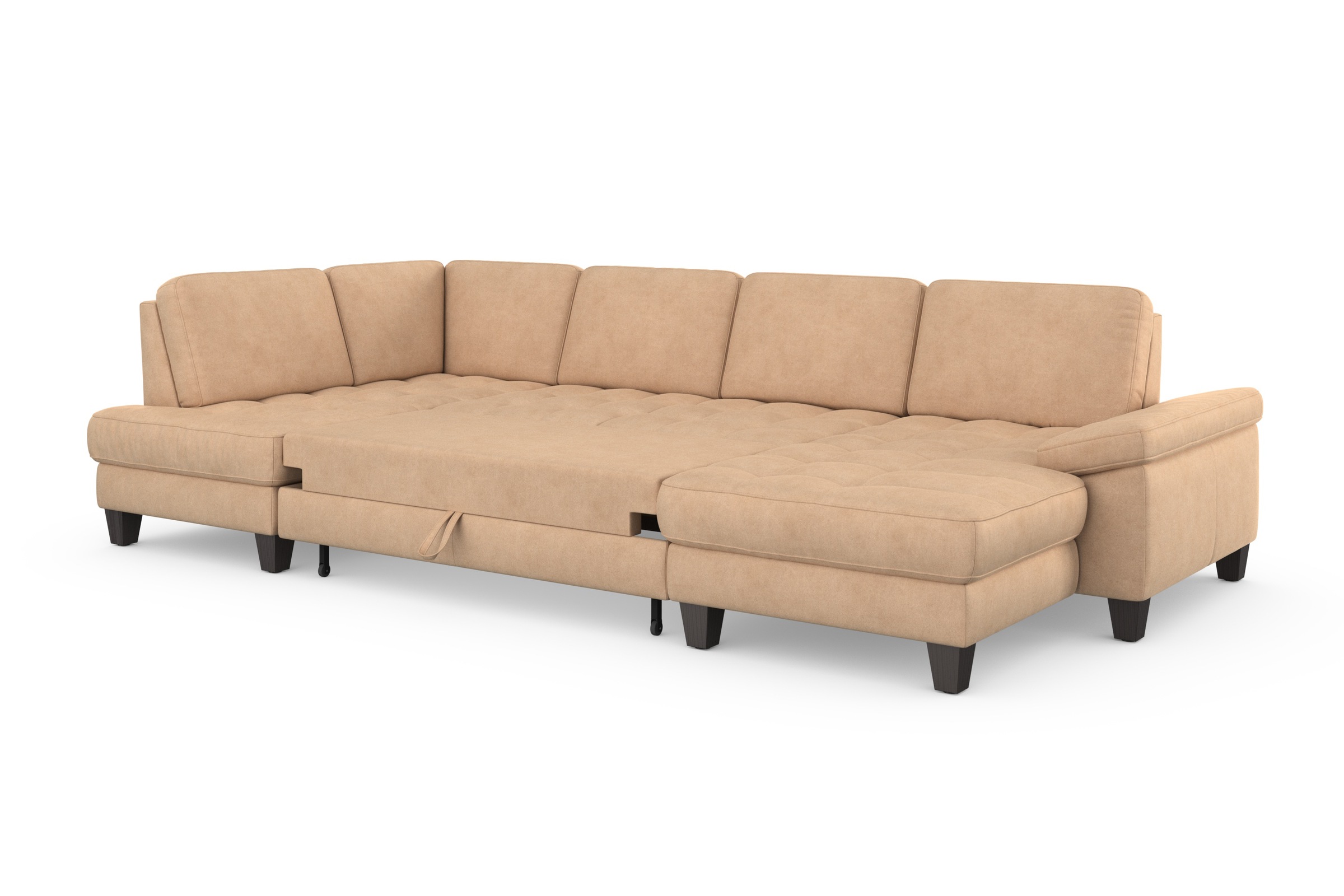 sit&more Wohnlandschaft »Westham U-Form«, wahlweise mit Bettfunktion, Bettkasten, Sitztiefenverstellung