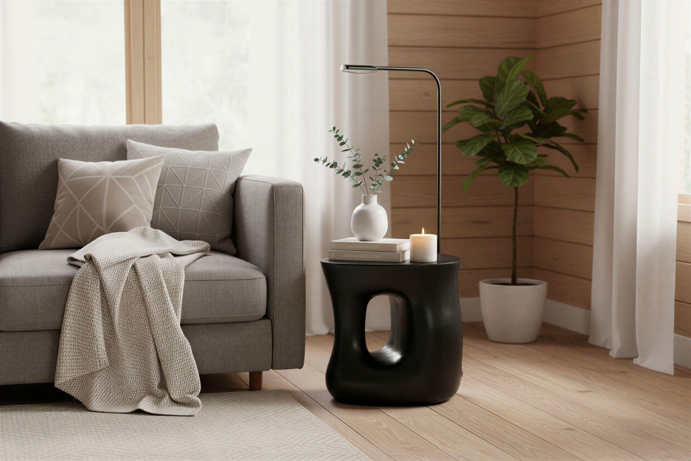 SIT Beistelltisch 1 Stk. tlg. mit offenem Fach