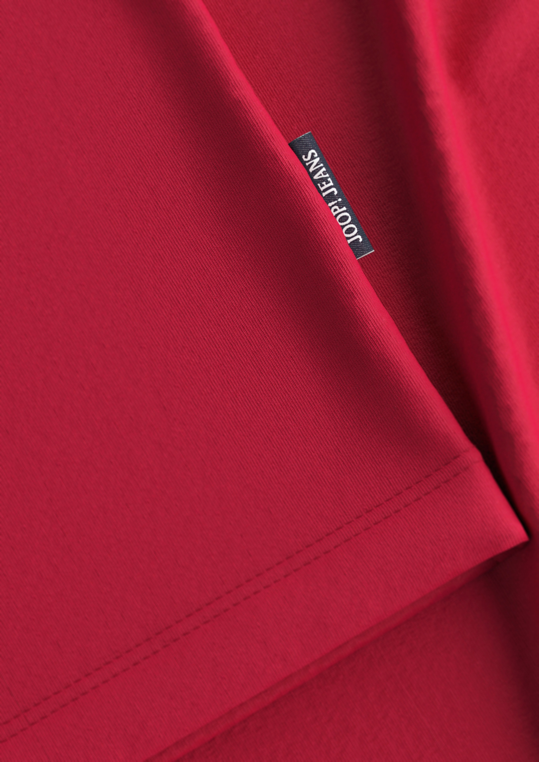 Joop Jeans Kurzarmshirt, Mit Logoprint in Kontrastfarbe