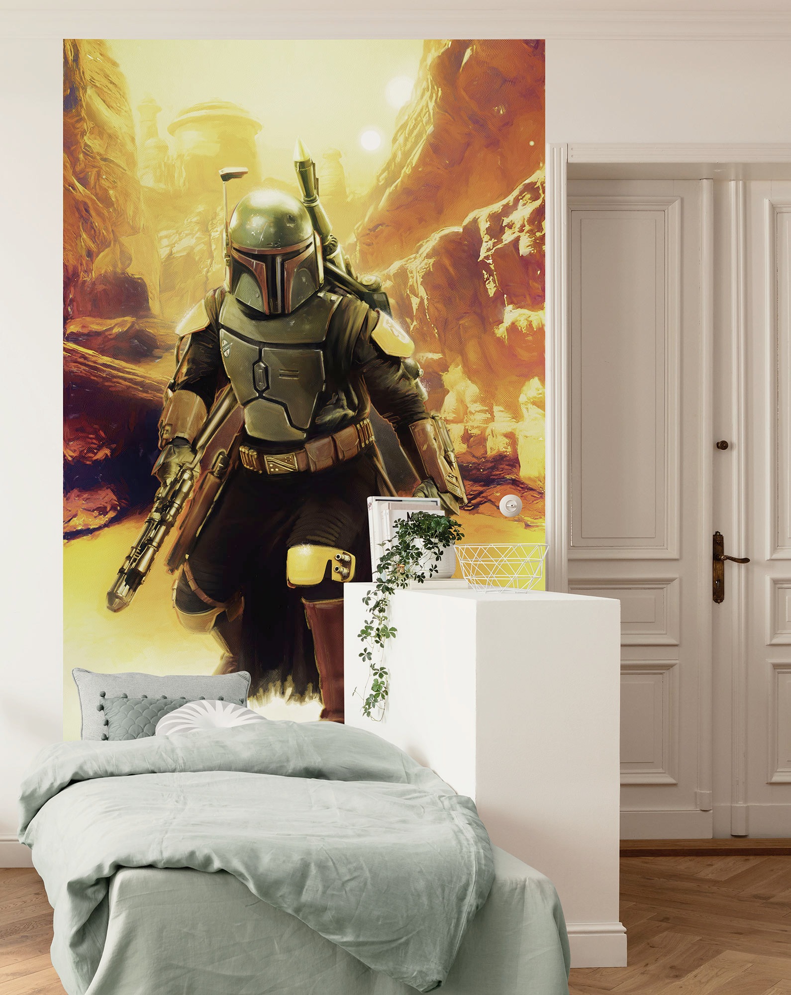 Komar Kindertapete »Star Wars Boba Fett Sneaking Up«, bedruckt günstig online kaufen