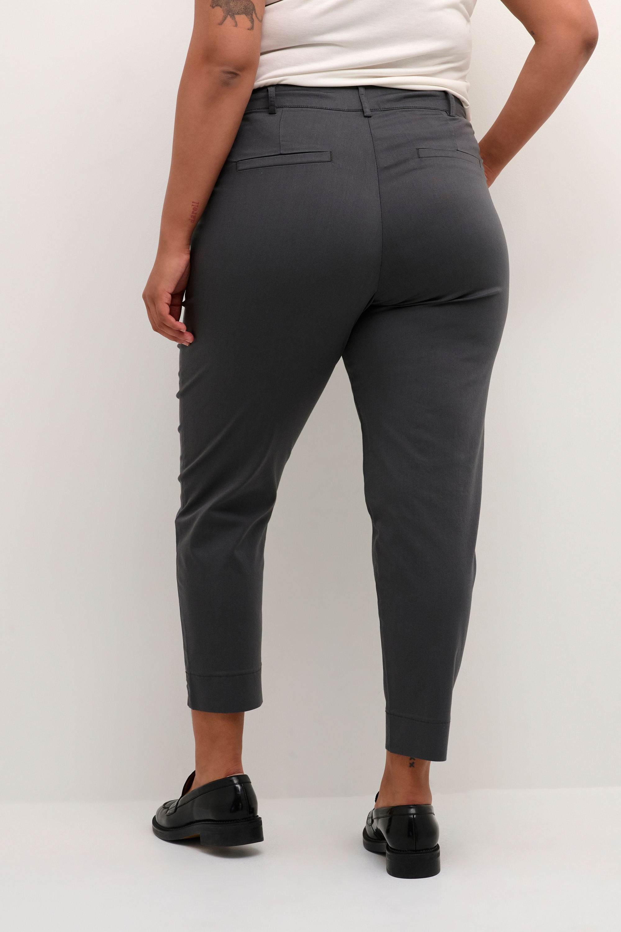 KAFFE Curve Stoffhose »Damen Casual Hose KCleana«