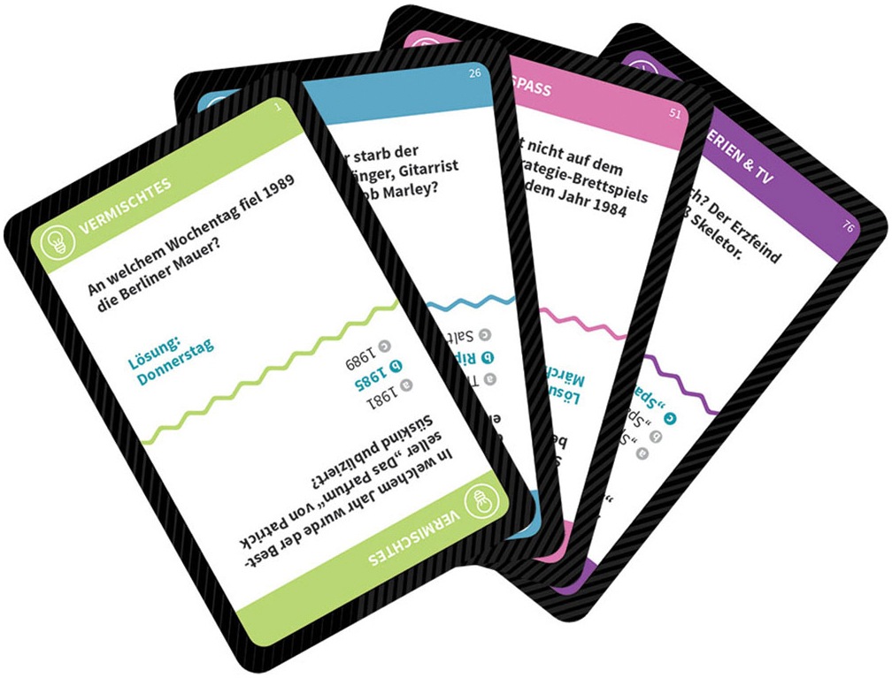 JUMBO Spiel »Wisst Ihr noch? Das 80er Quiz«