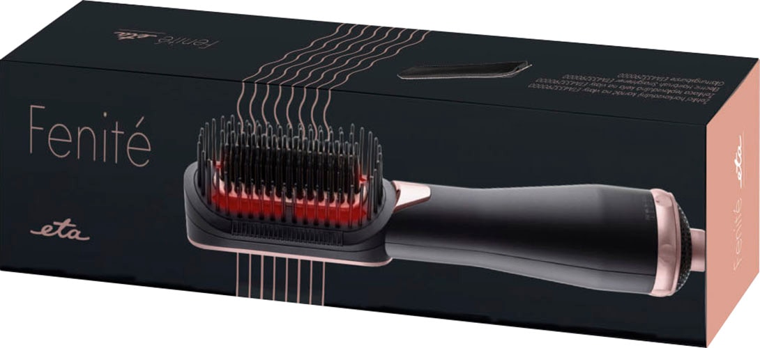 eta Haarglättbürste »Fenite Black Edition ETA433290000«, Ermöglicht glatte und weiche Haare in nur wenigen Augenblicken