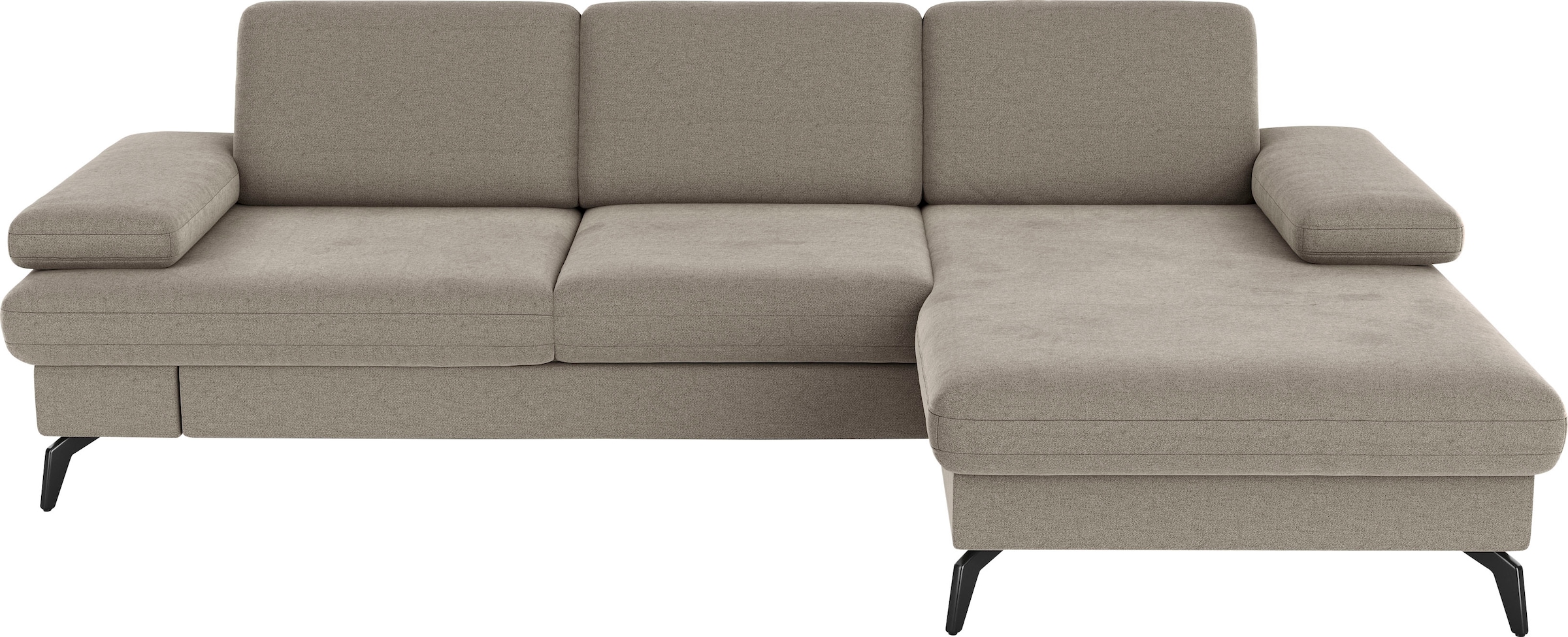 sit&more Ecksofa »Morris L-Form, inkl. Sitztiefenverstellung« wahlweise mit günstig online kaufen