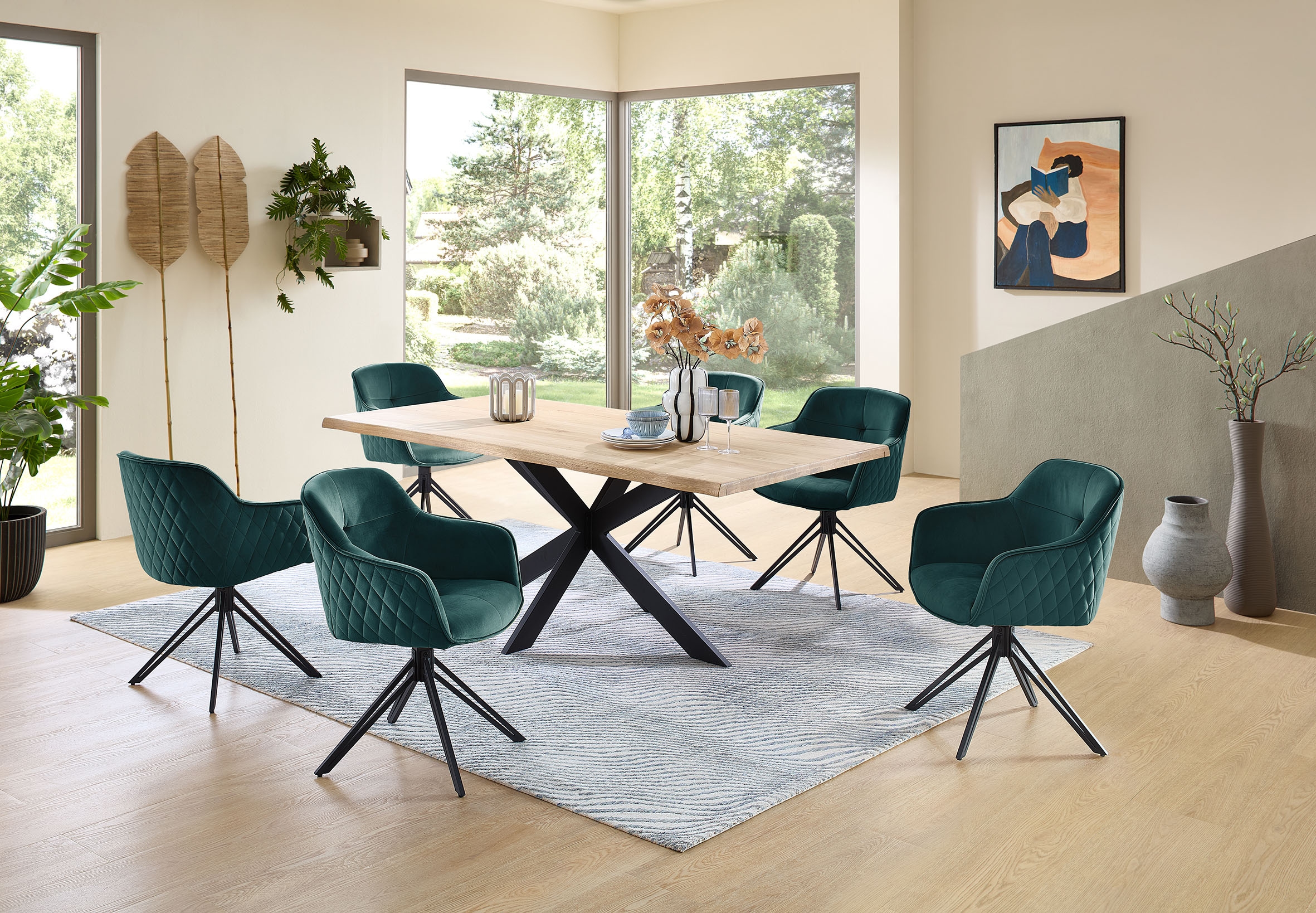 Stolkom Armlehnstuhl »Emma« (Packung) 1 Stk.180 grad drehbar mit Auto-Return