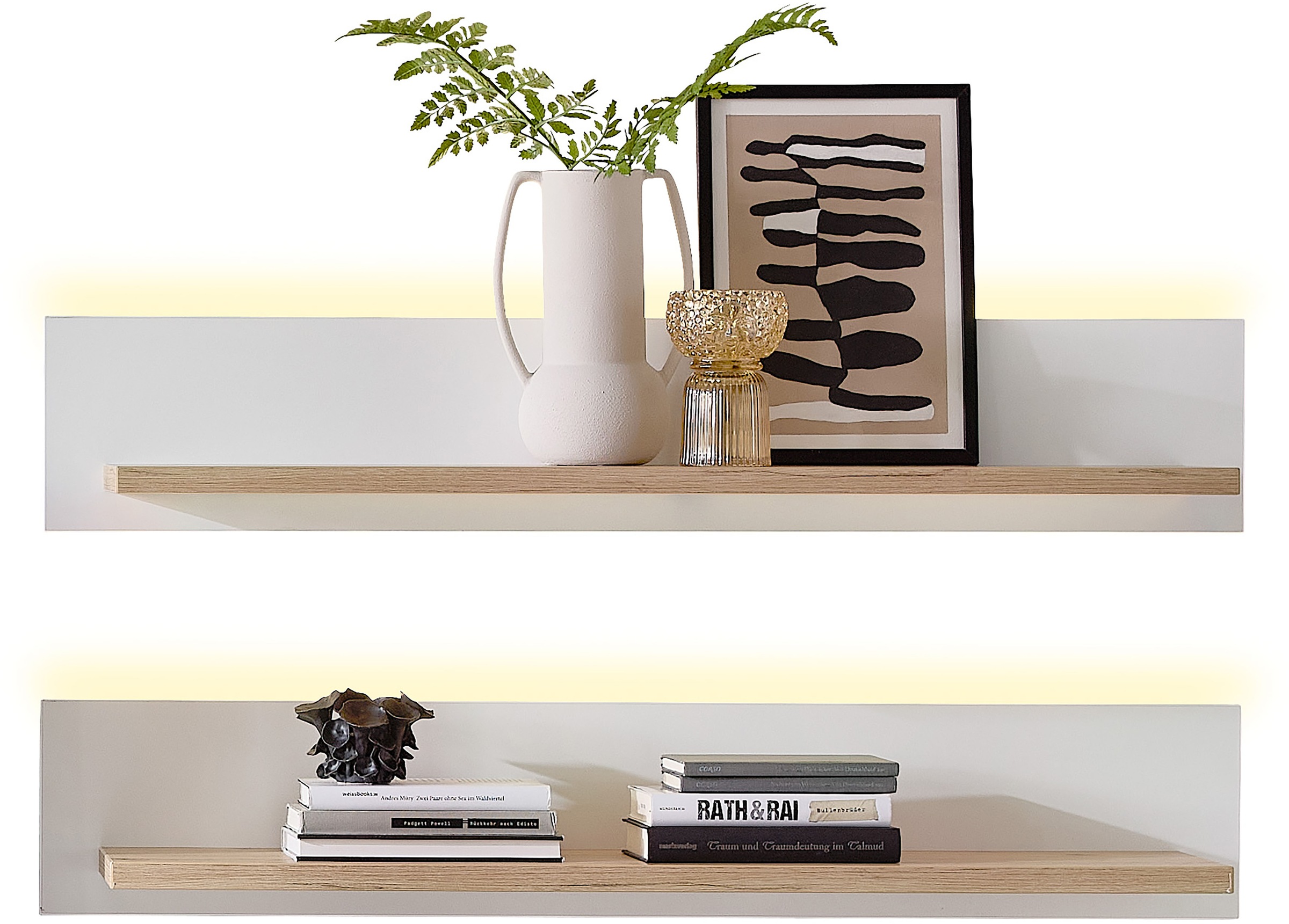 Innostyle Wandboard »Memphis 2er Set Wandboard, 100x15x23cm (B/H/T)«, LED-Beleuchtung