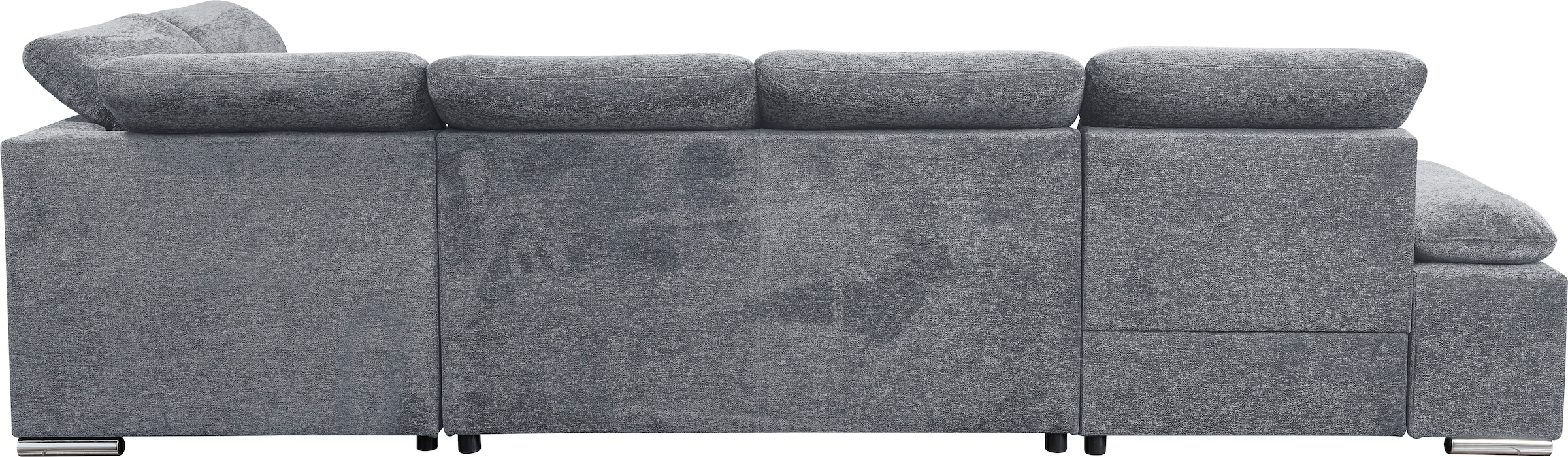 WERK2 Wohnlandschaft »Cordoba inkl. Bett, Bettkasten und Kopfteilfunktion, Breite 359cm«