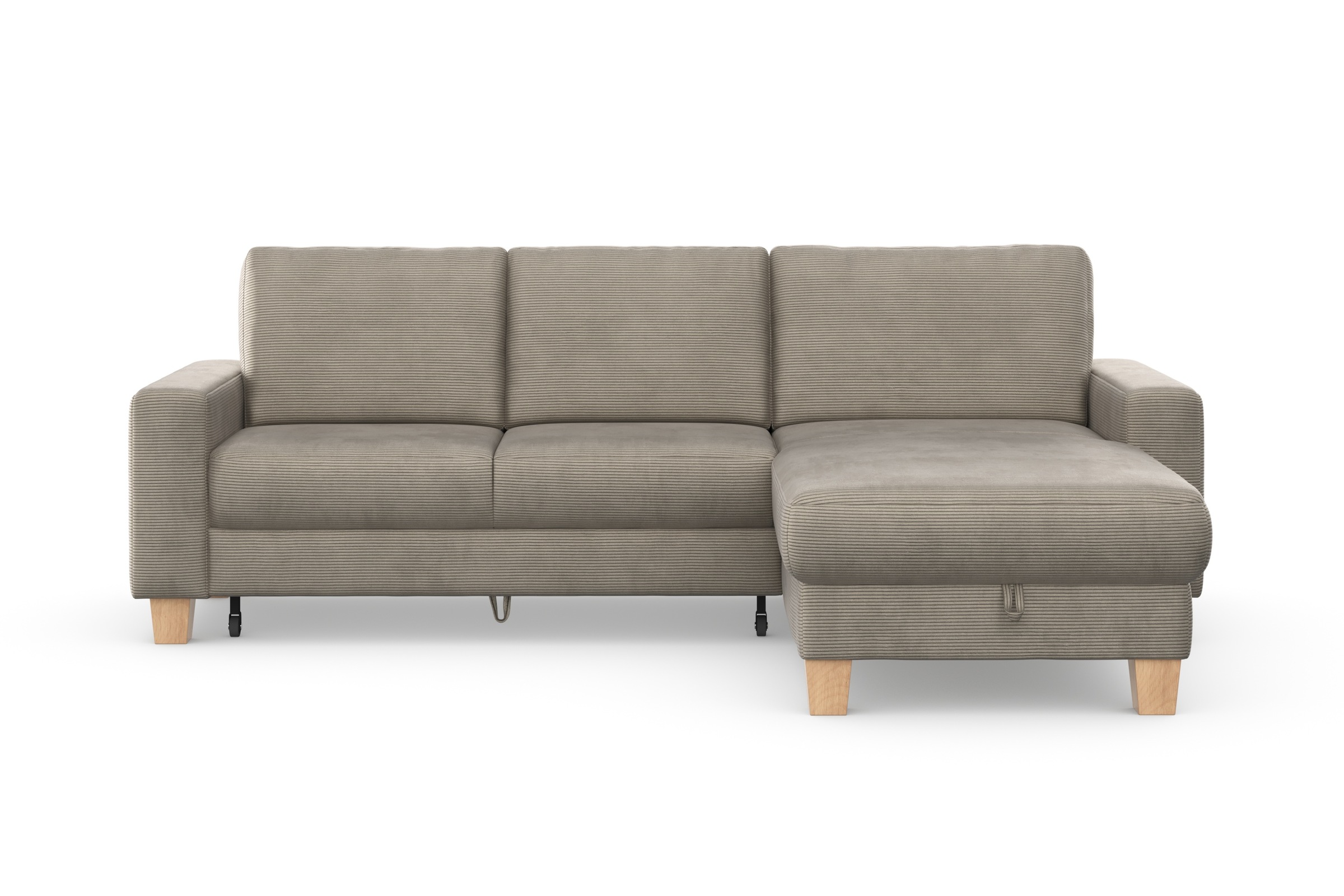 Home affaire Ecksofa »Summer L-Form« mit Recamiere, mit oder ohne Bettfunkt günstig online kaufen
