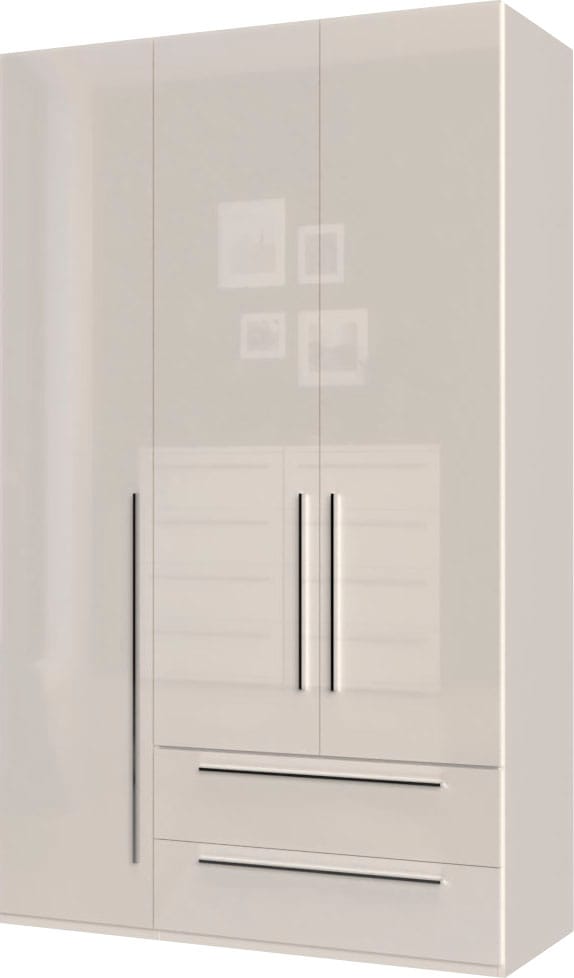 Places of Style Kleiderschrank »Piano, UV lackiert, hochglänzend in beige o günstig online kaufen