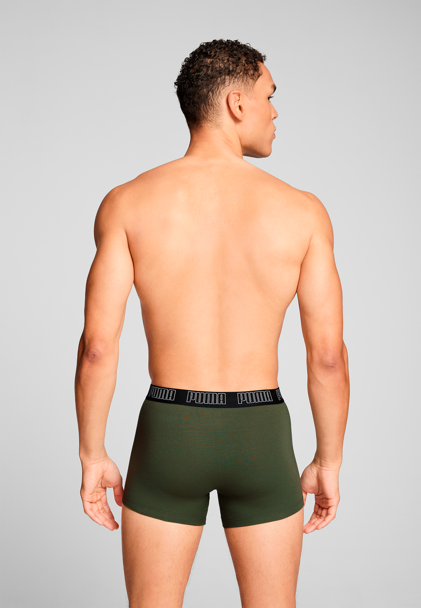PUMA Trunk »PUMA MEN EVERYDAY TRUNKS 2P«, (2er Pack), mit Logobund