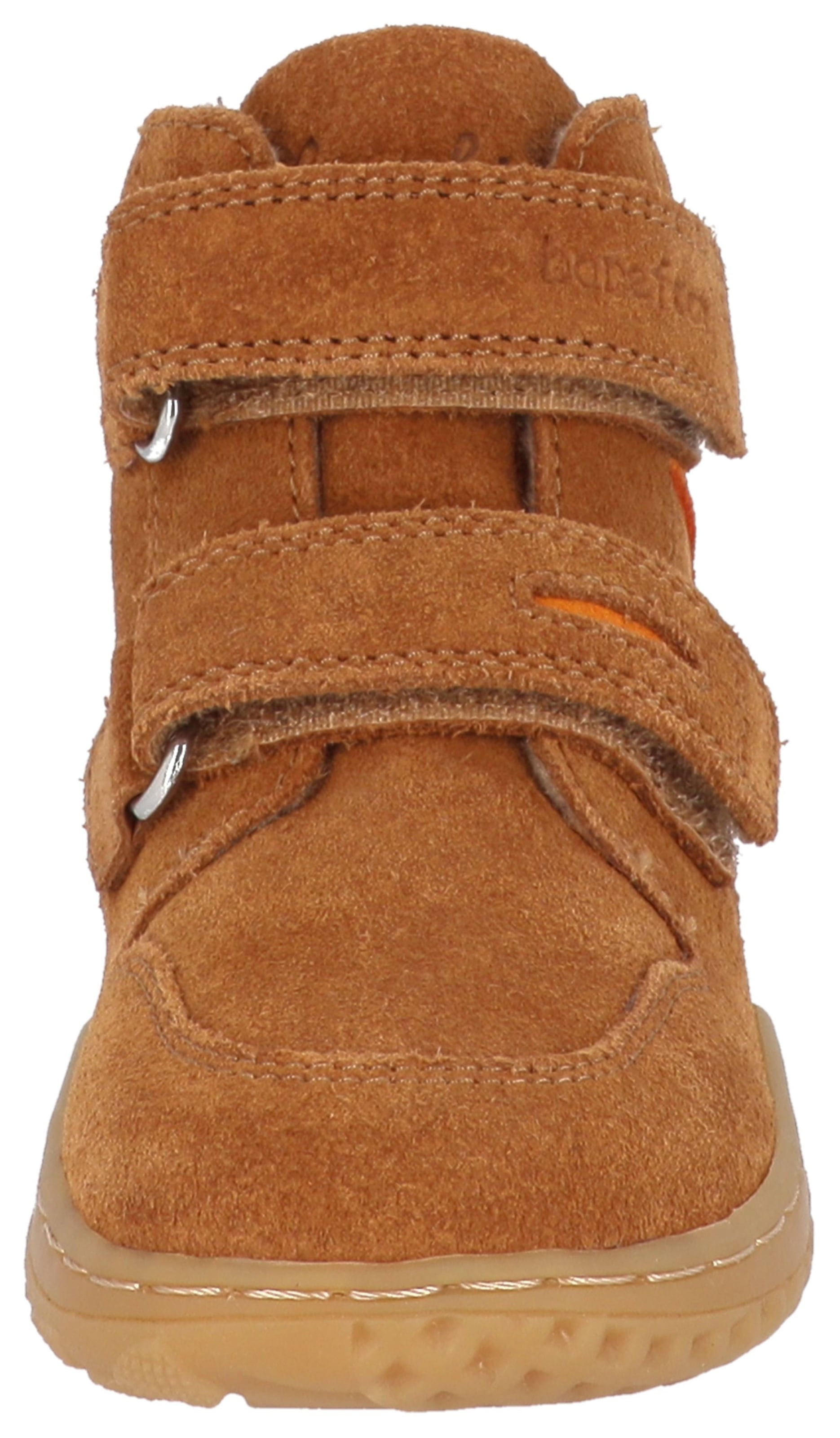 Lurchi Barfußschuh »Samu Barefoot«  Klettschuh, mit Kontrastbesatz, Größenschablone zum Download