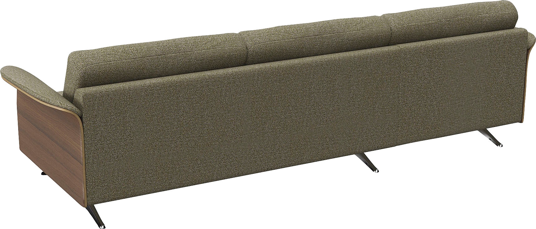 FLEXLUX Ecksofa »Glow, super bequem durch hochwertigem Sitzaufbau mit Federkern, L-Form«, Modernes skandinavisches Design