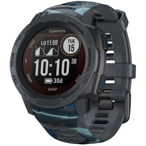 Garmin Smartwatch »Instinct Solar – Surf Edition«