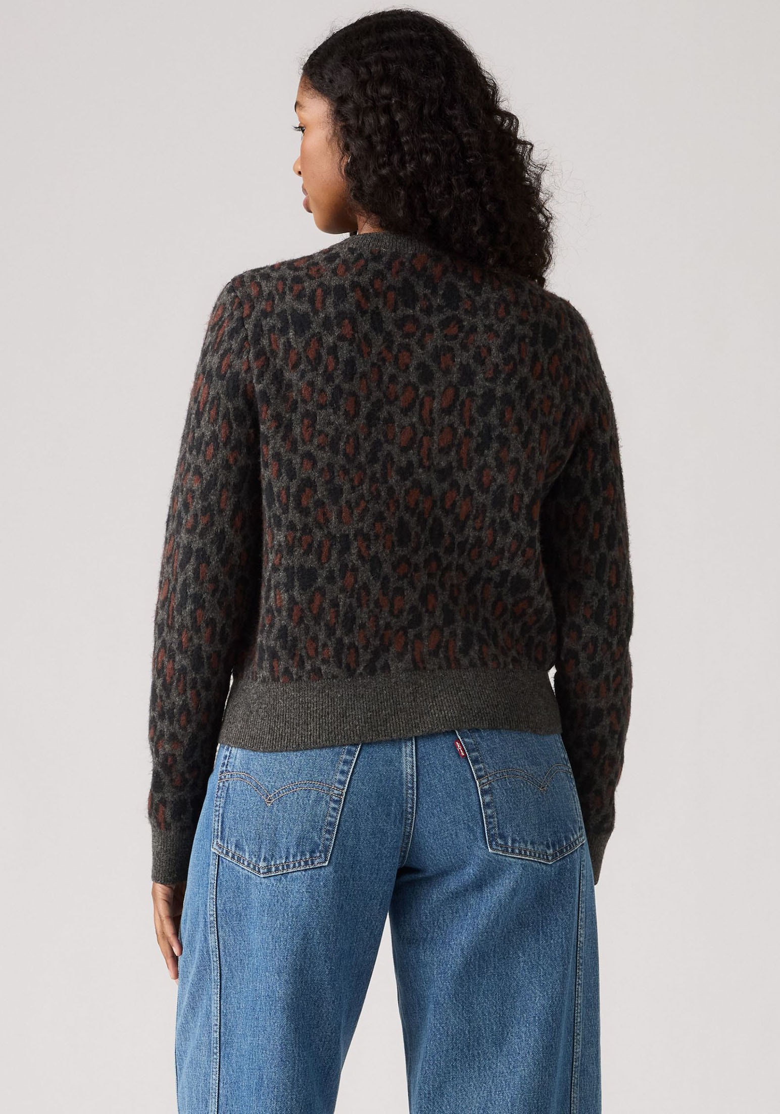 Levi's® Strickjacke »TARA WOOLY CARDIG« mit Animal-Muster