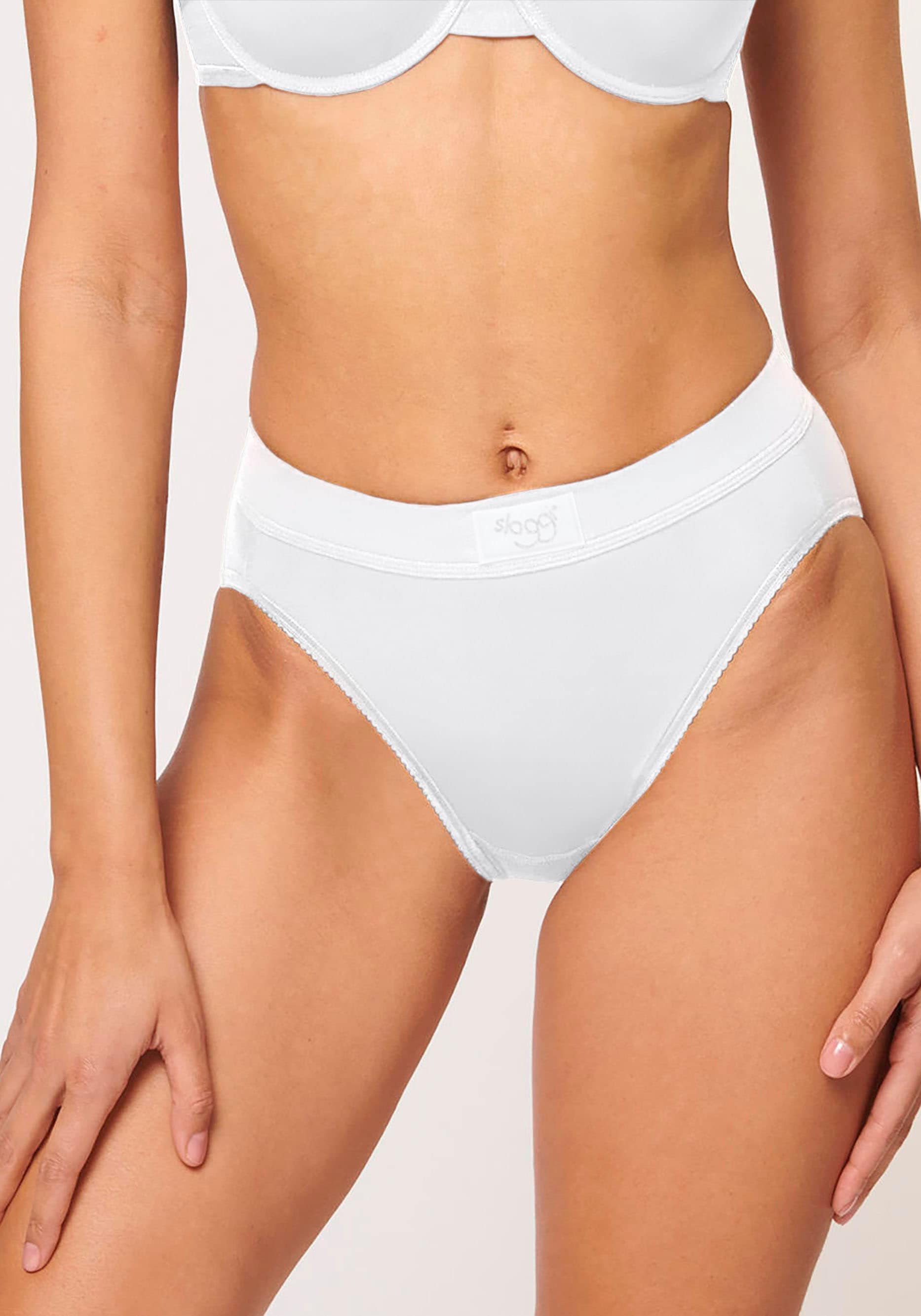 sloggi Slip »Double Comfort Tai 2P«, (2er Pack), doppellagiges Taillenband