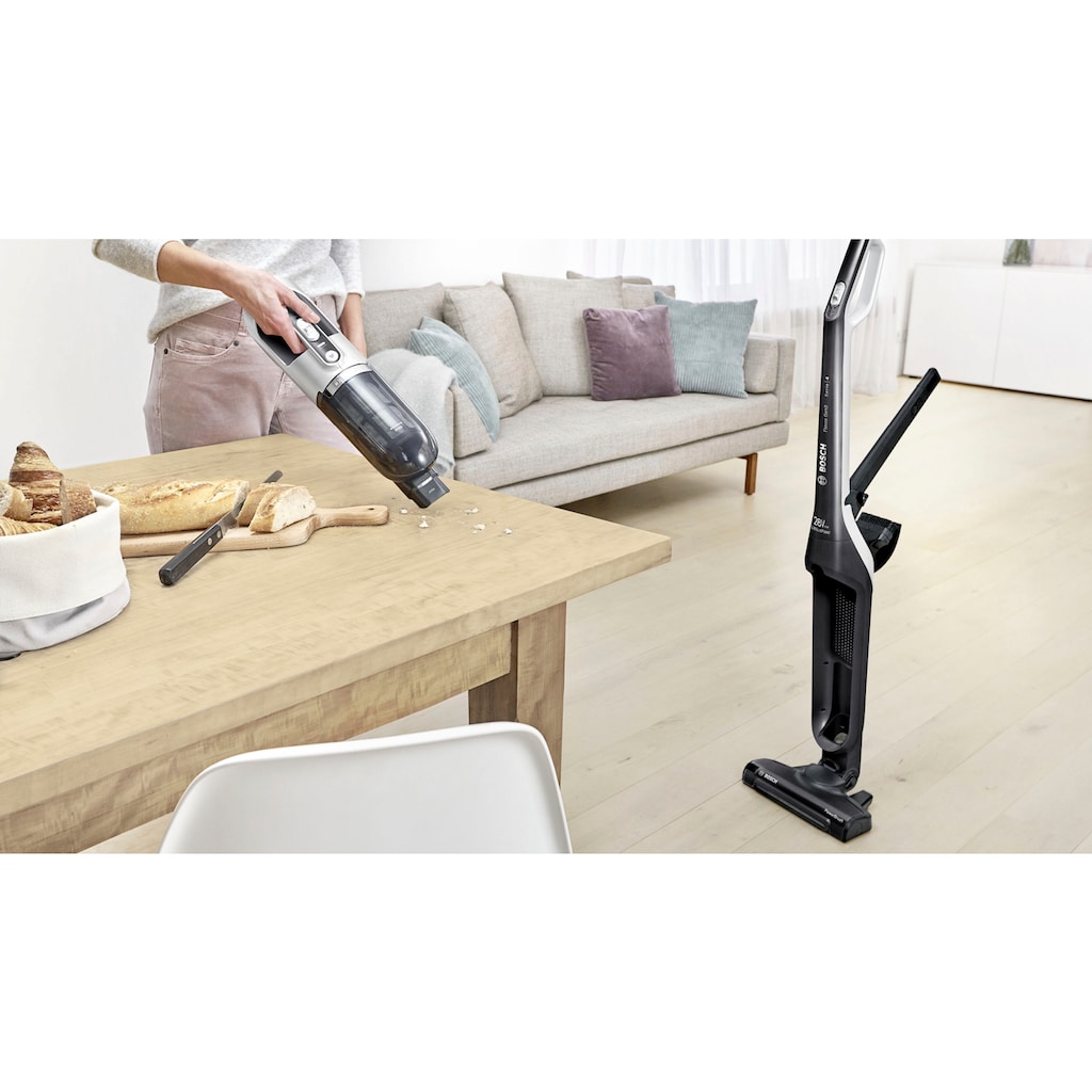 BOSCH Akku-Hand-und Stielstaubsauger »Flexxo Gen2 Serie 4 BBH3P2801, 28 V, Düse mit LED-Licht, freistehend«