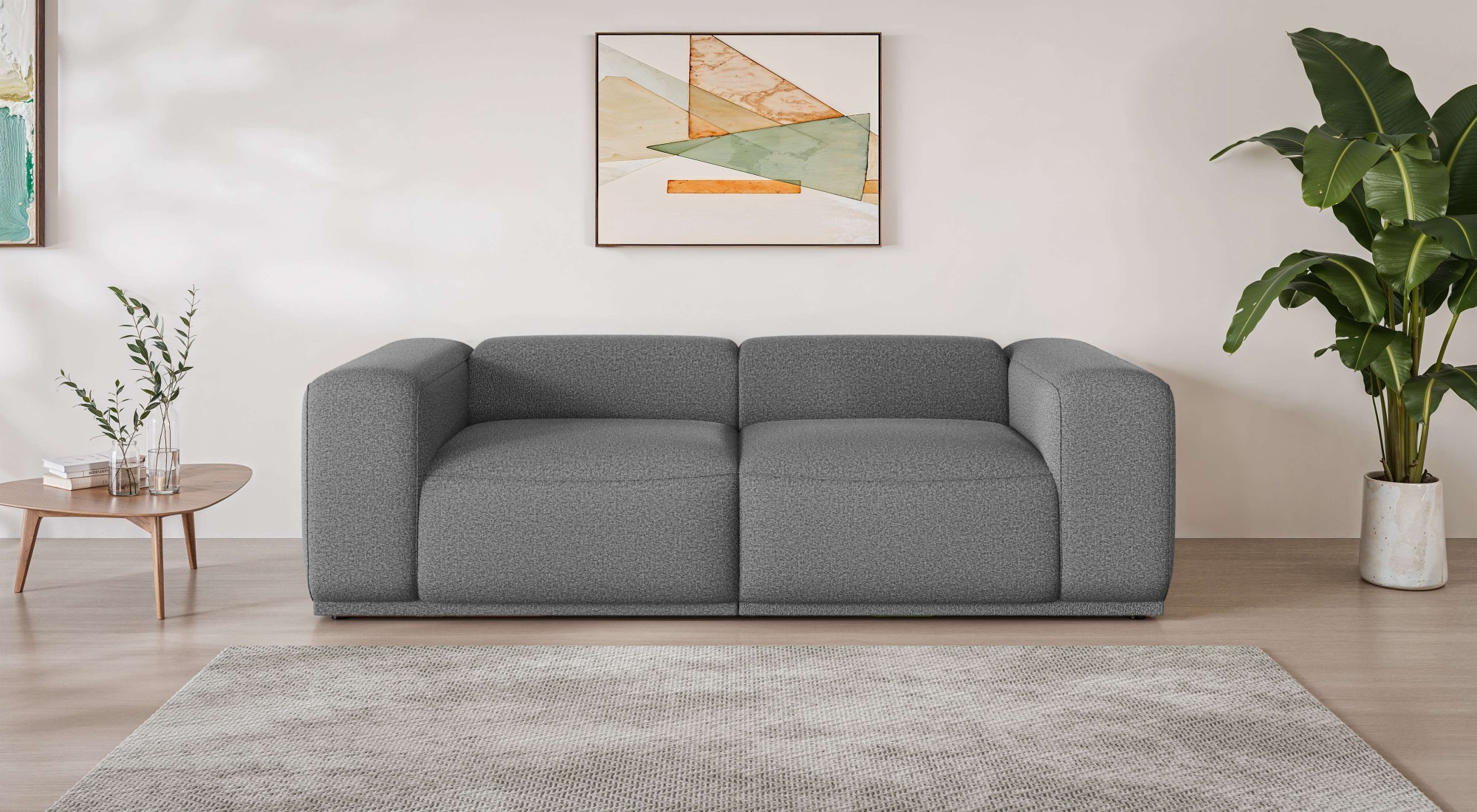 s.Oliver Big-Sofa »EMMERIK Designersofa, 3-Sitzer mit Wellenfederung, B/T/H günstig online kaufen